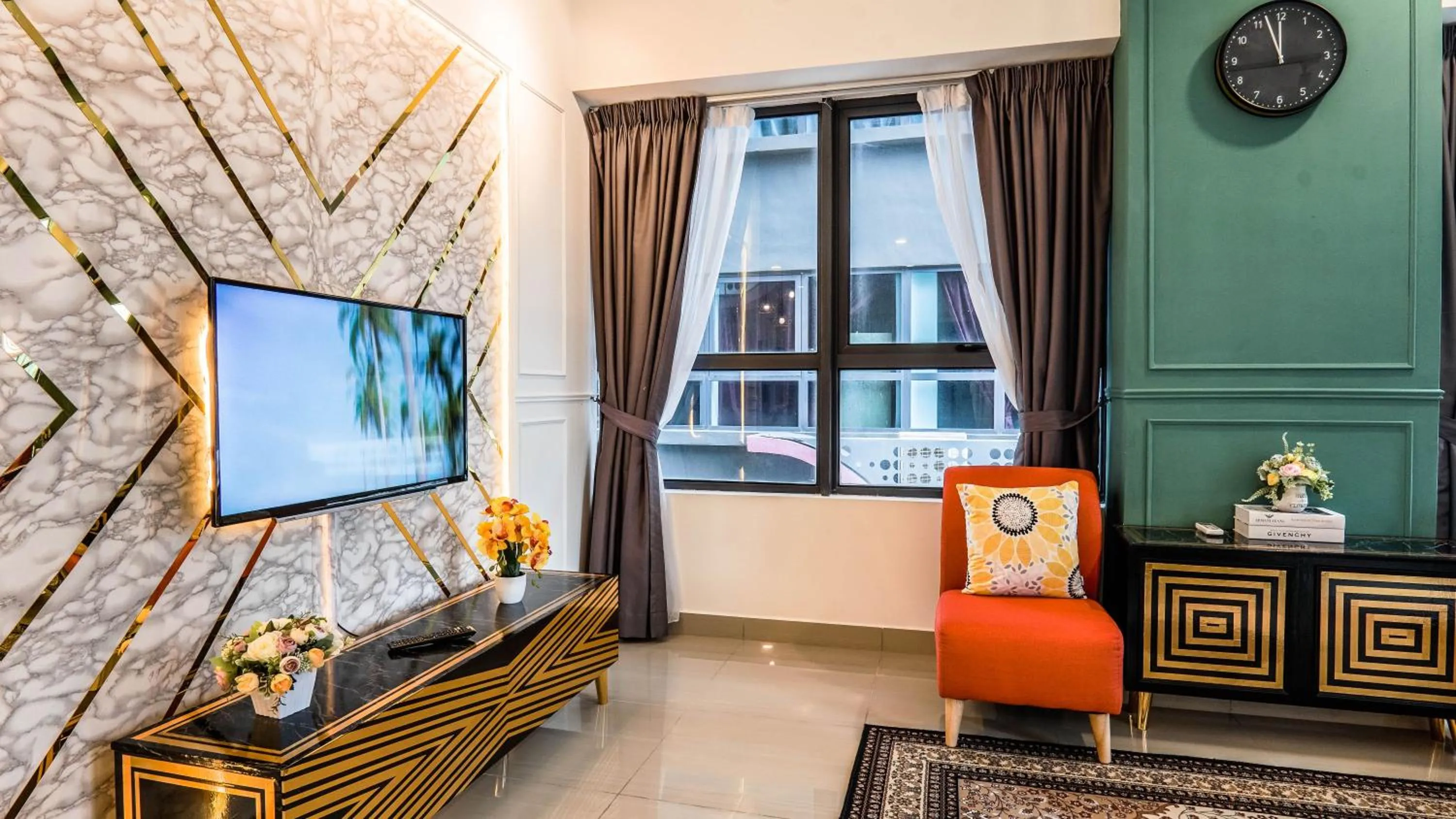 Living room in Arte Plus Jalan Ampang by Airhost