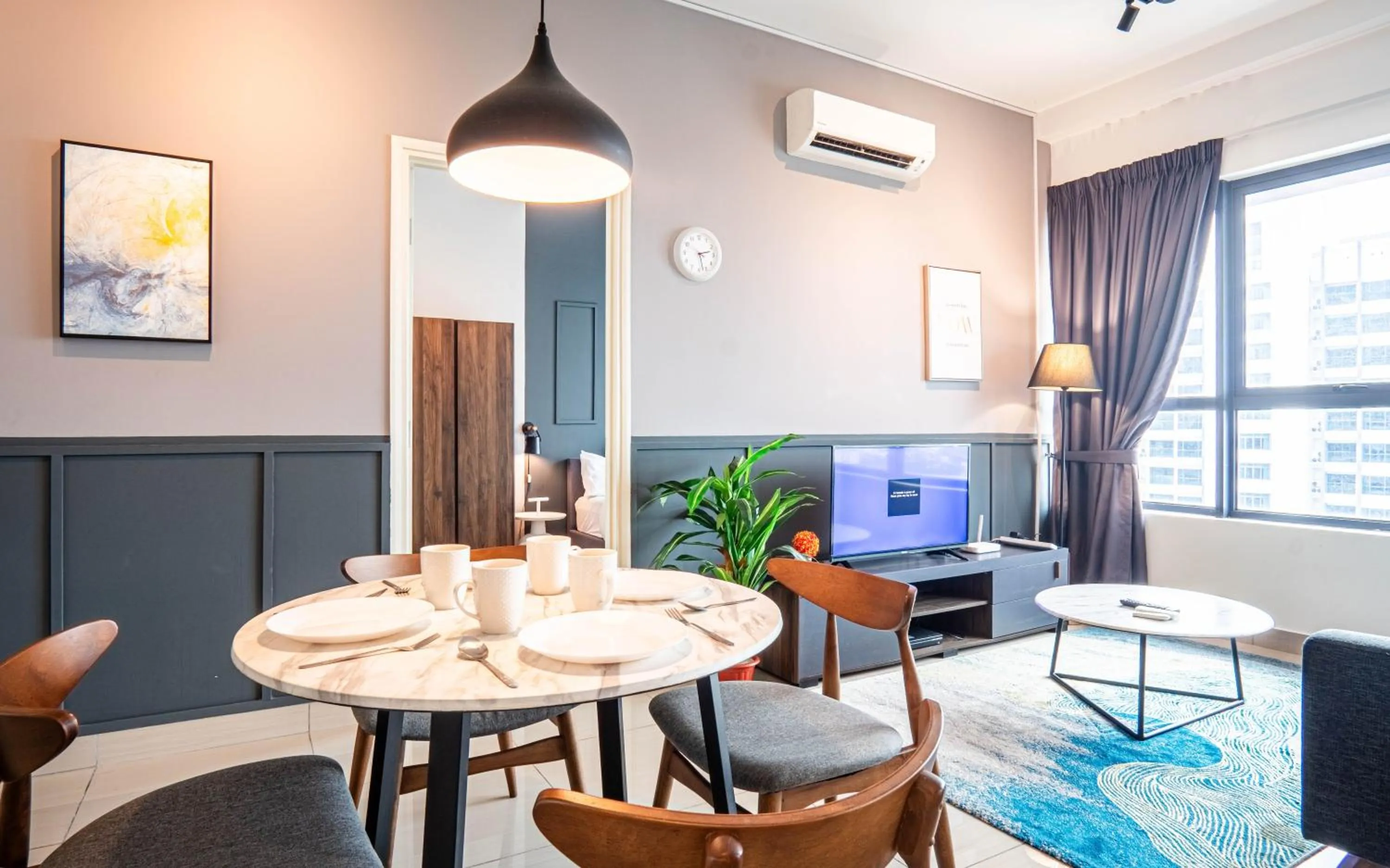 Living room in Arte Plus Jalan Ampang by Airhost