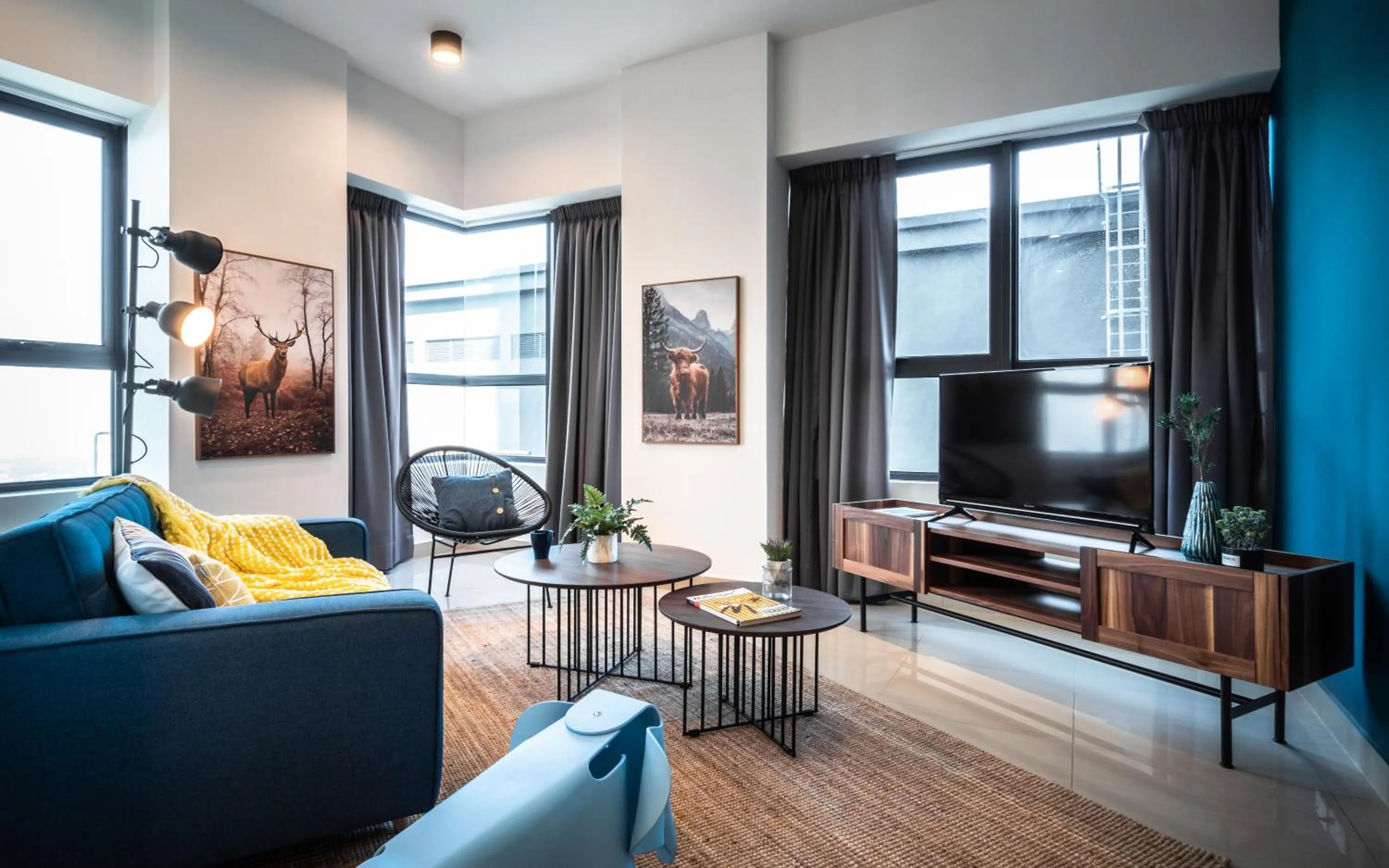 Living room in Arte Plus Jalan Ampang by Airhost