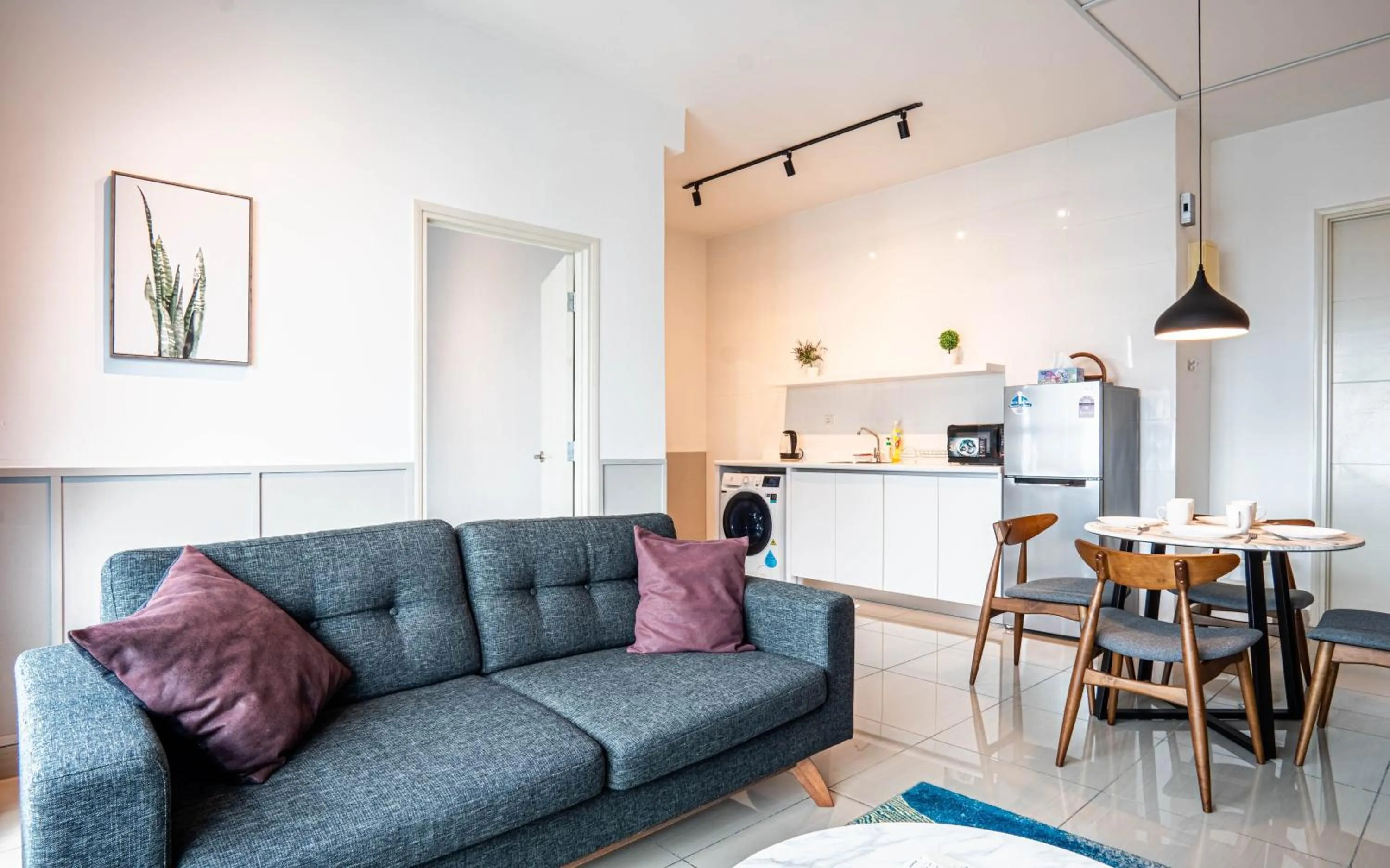 Kitchen or kitchenette in Arte Plus Jalan Ampang by Airhost