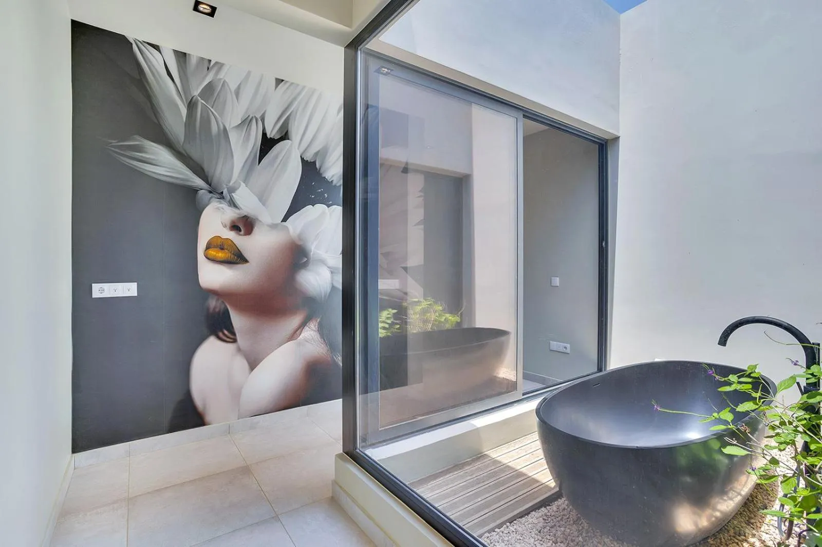 Patio in SENSES Boutique Hotel & Apartments