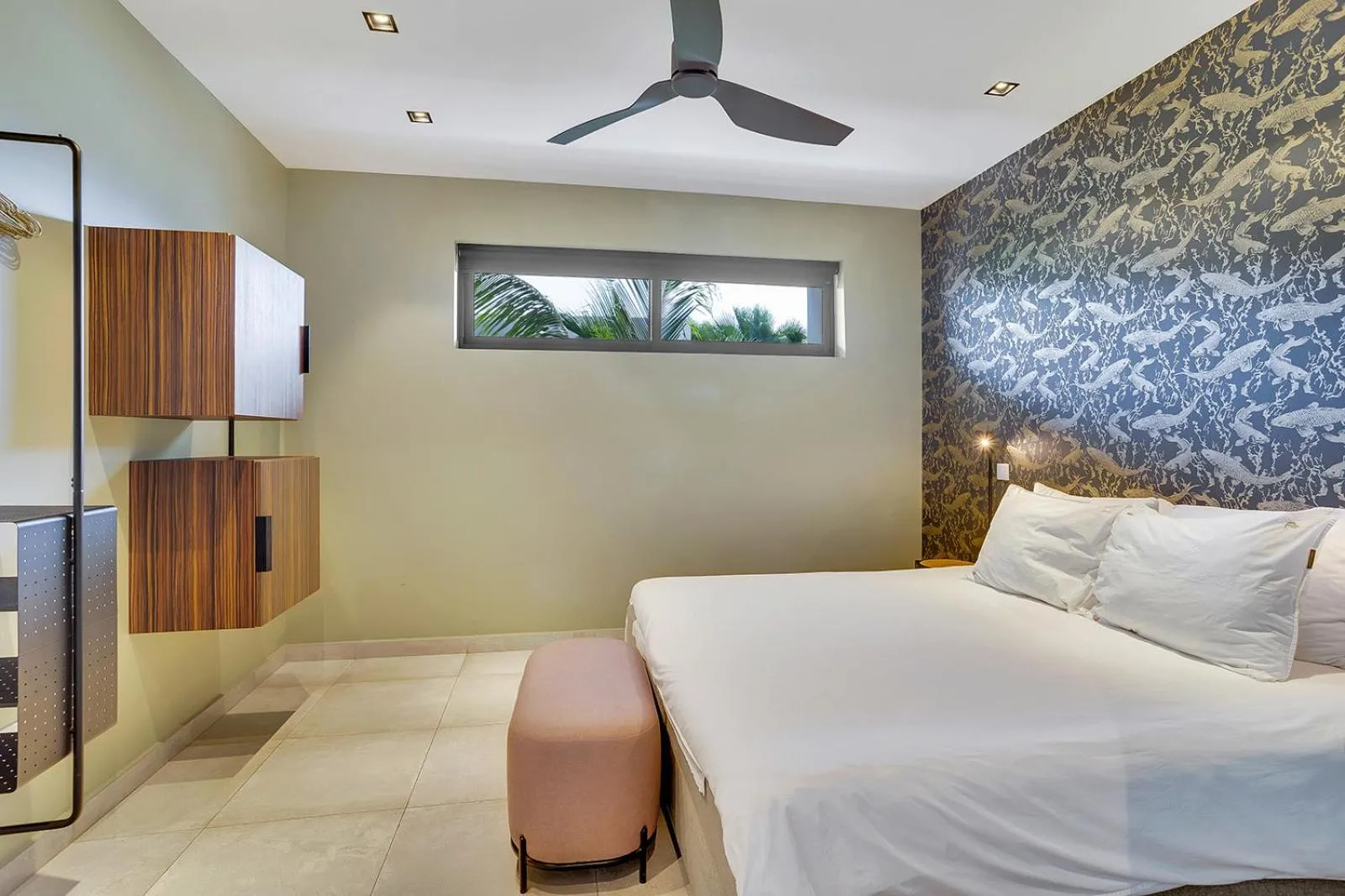 Bed in SENSES Boutique Hotel & Apartments