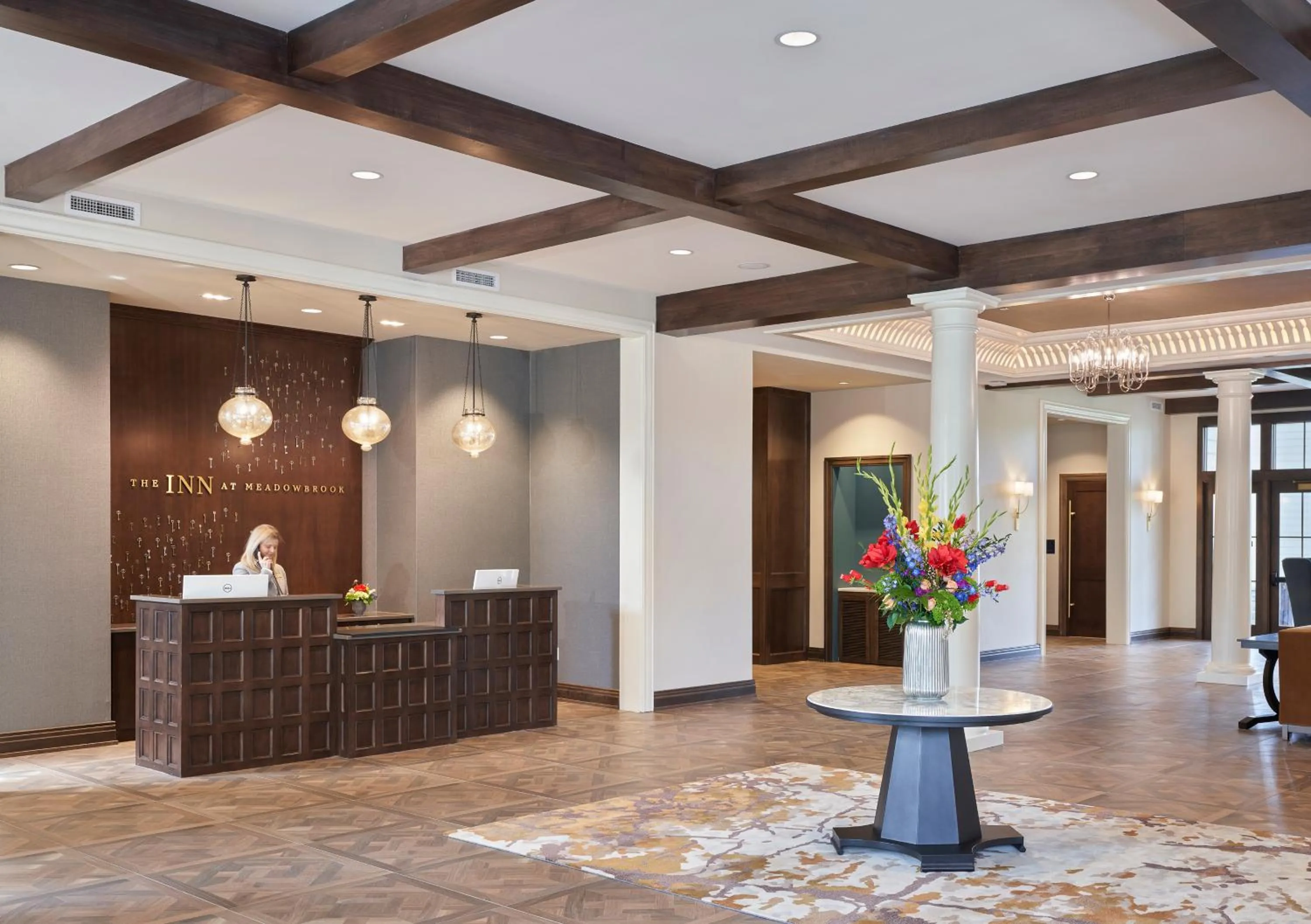 Lobby or reception in The Inn at Meadowbrook