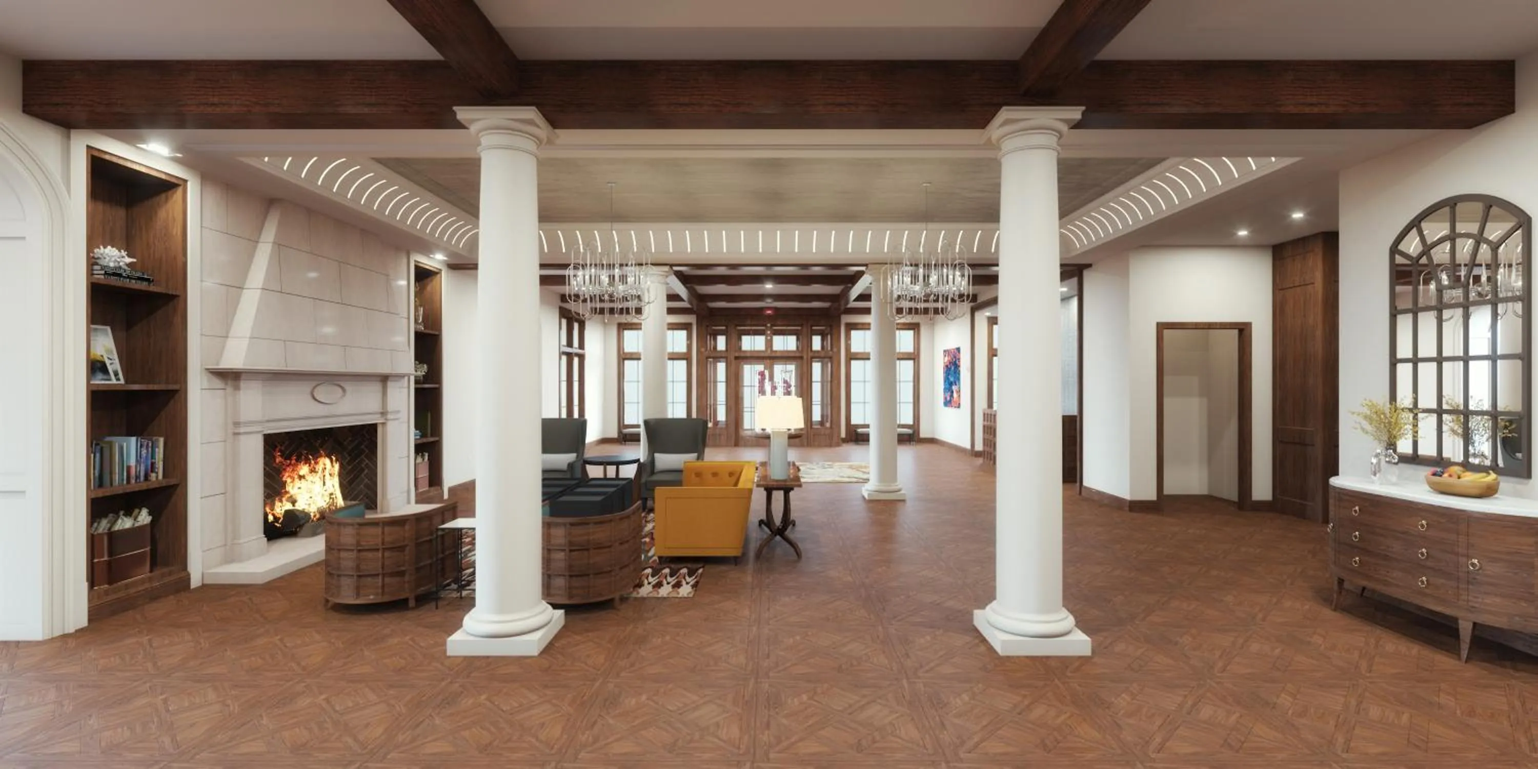 Lobby or reception in The Inn at Meadowbrook