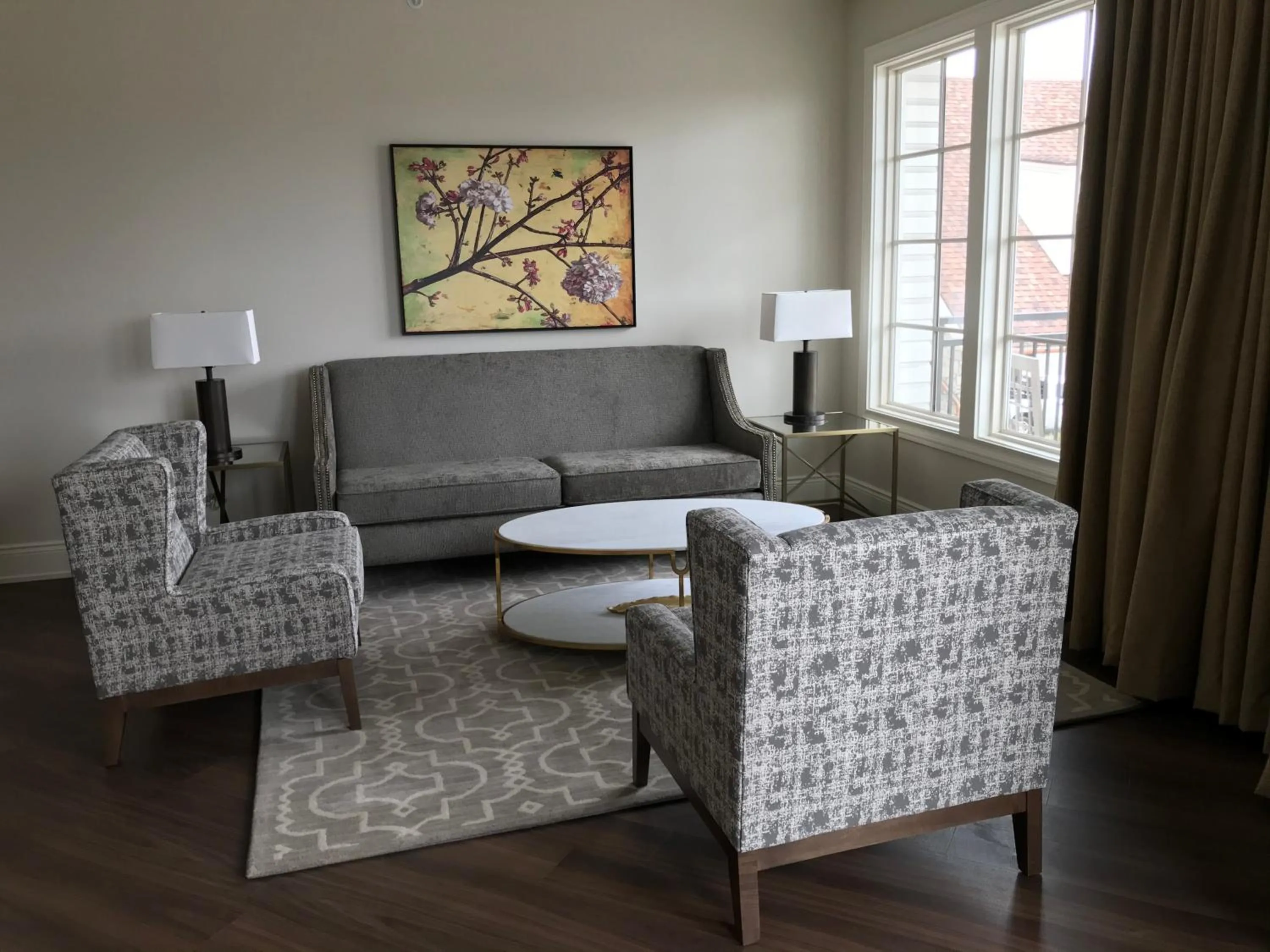 Living room in The Inn at Meadowbrook