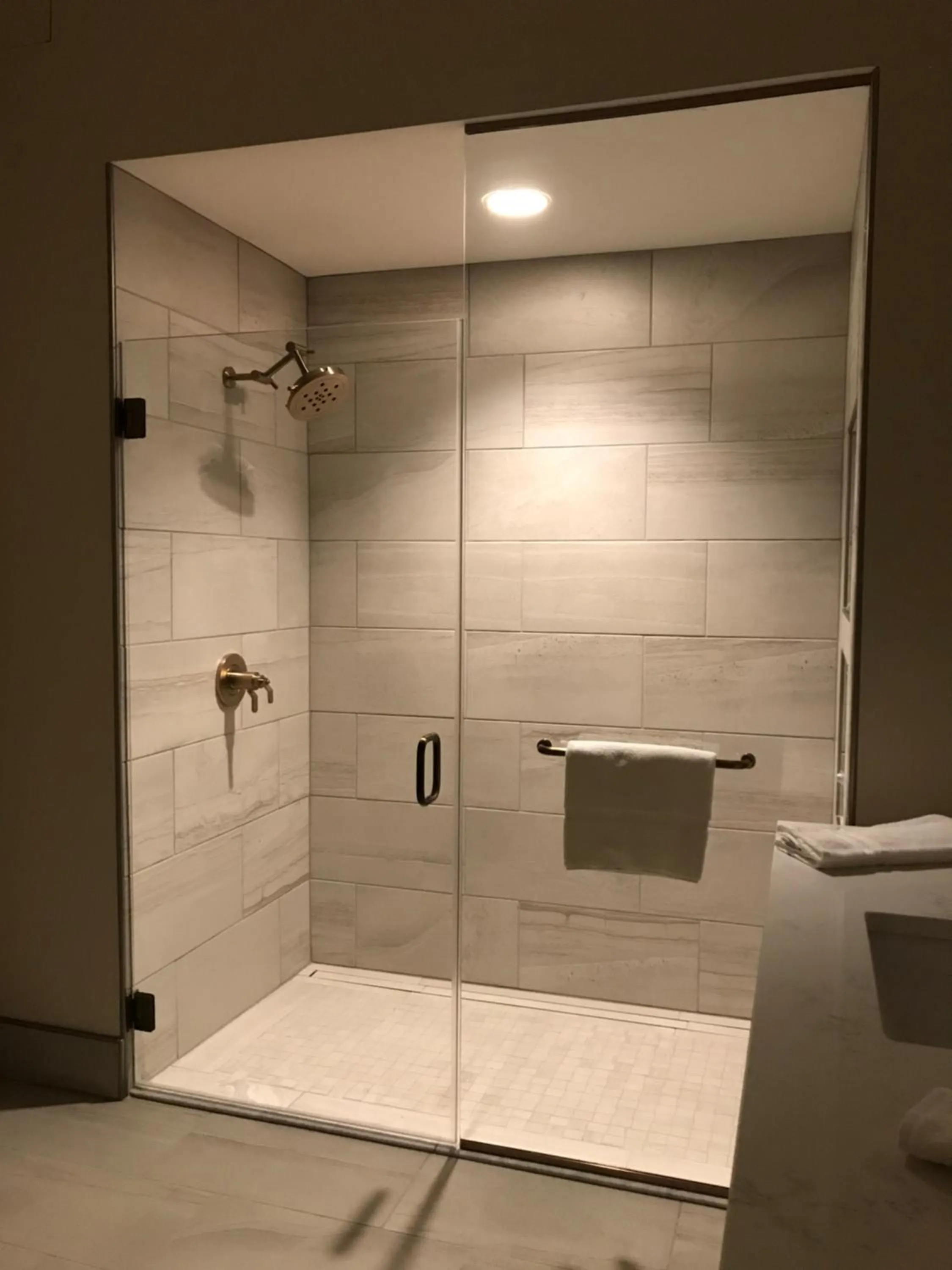 Shower in The Inn at Meadowbrook