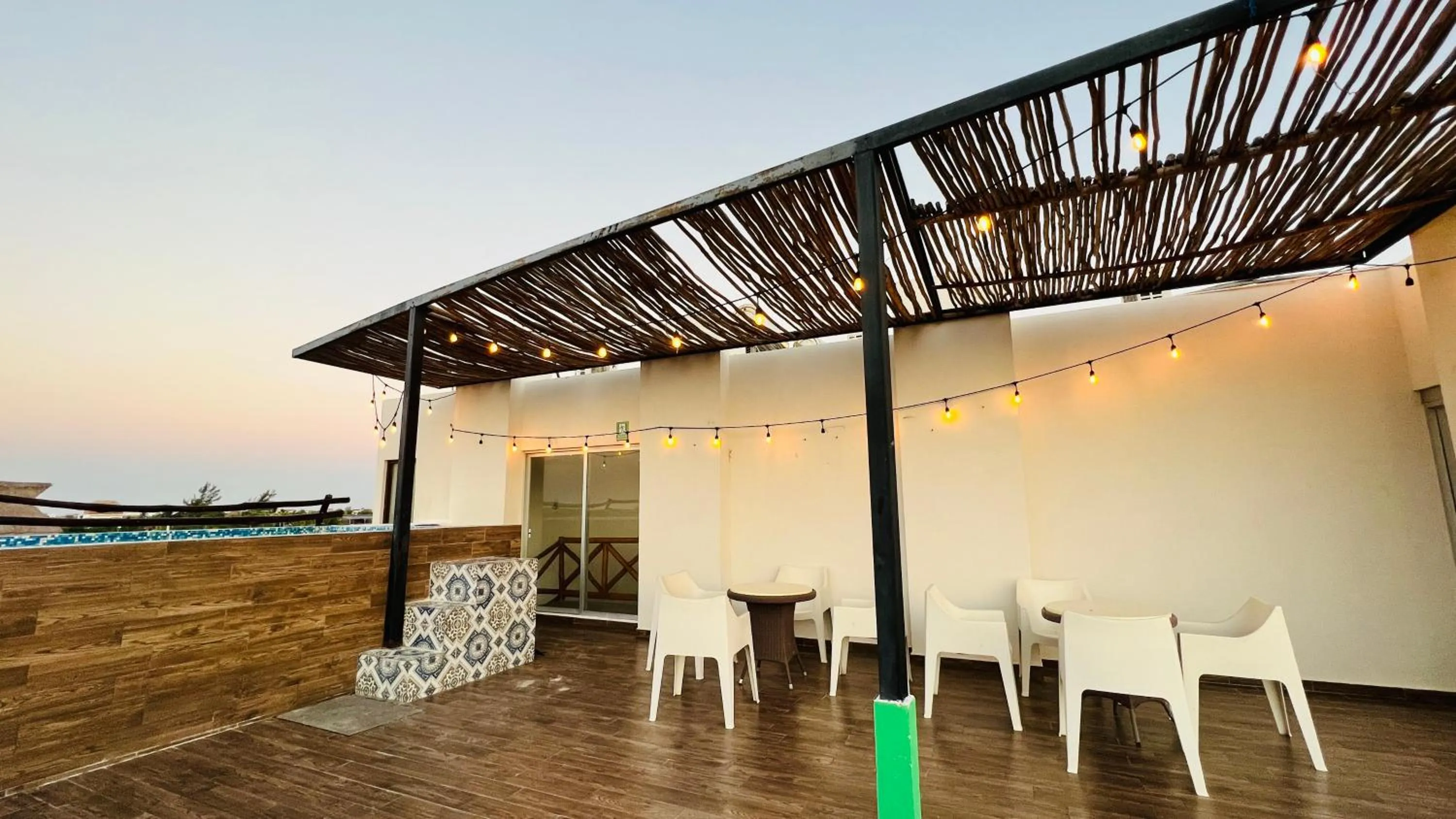 Balcony/Terrace in Hotel MAYARI Holbox