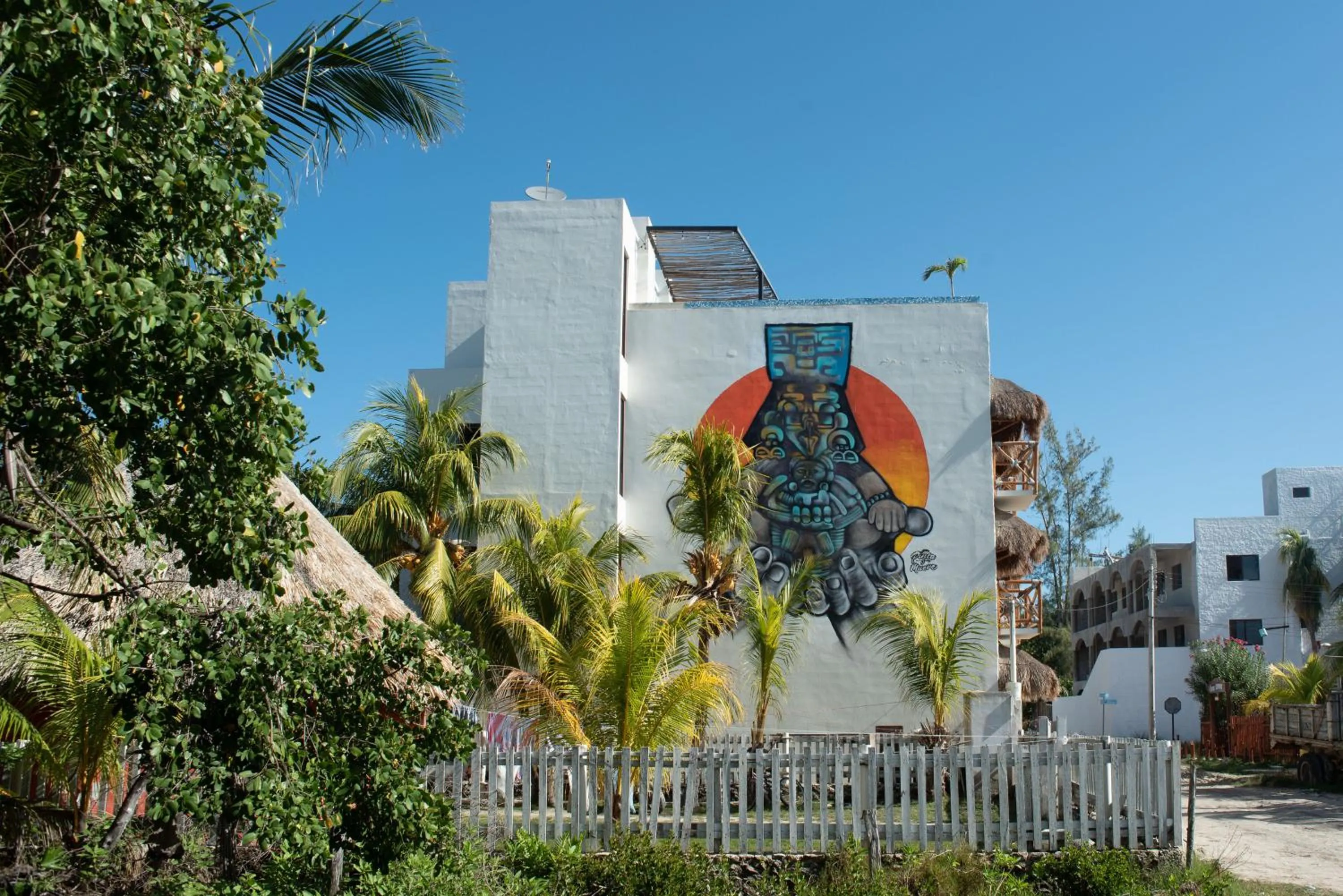 Property building in Hotel MAYARI Holbox