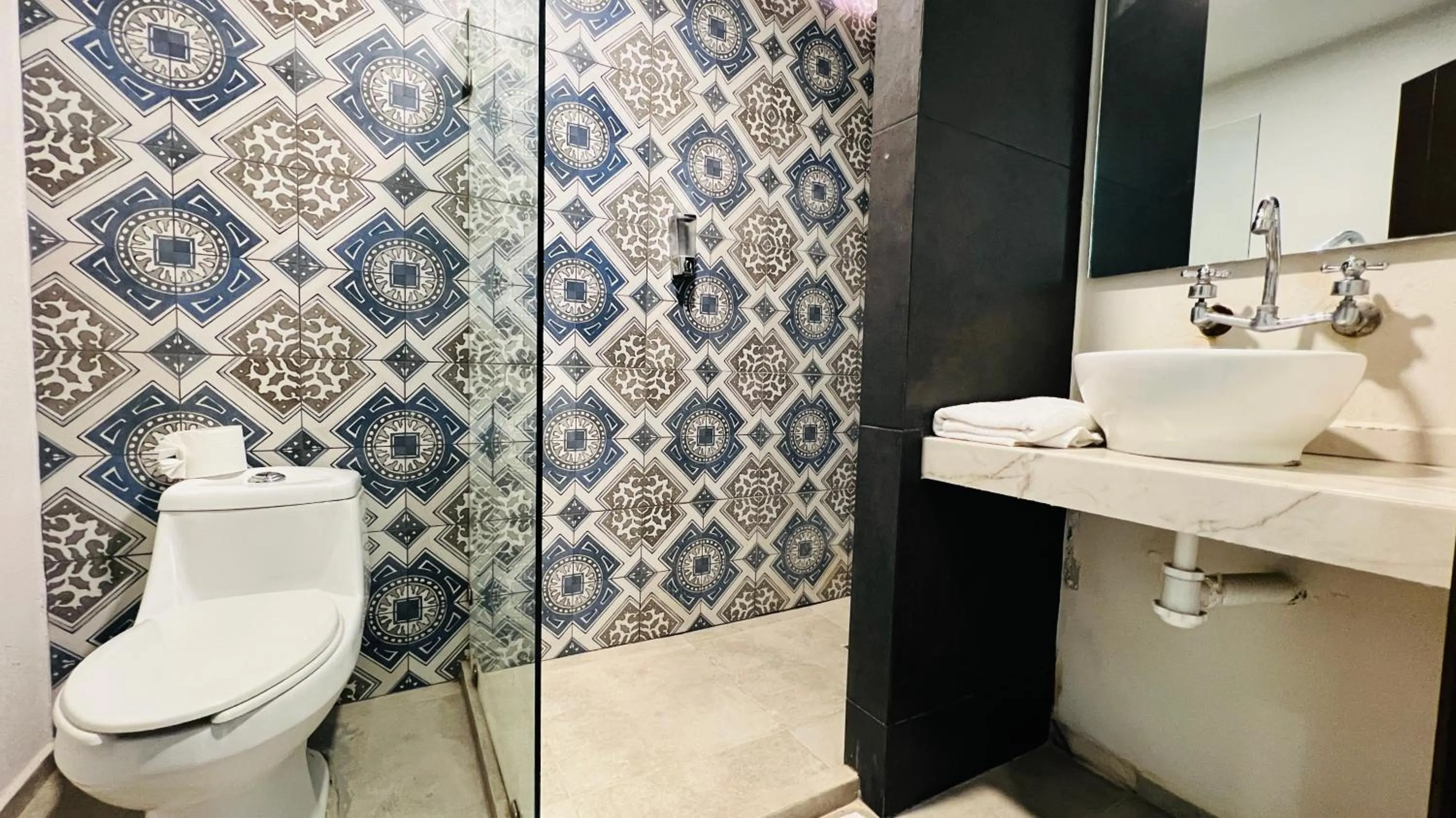 Bathroom in Hotel MAYARI Holbox