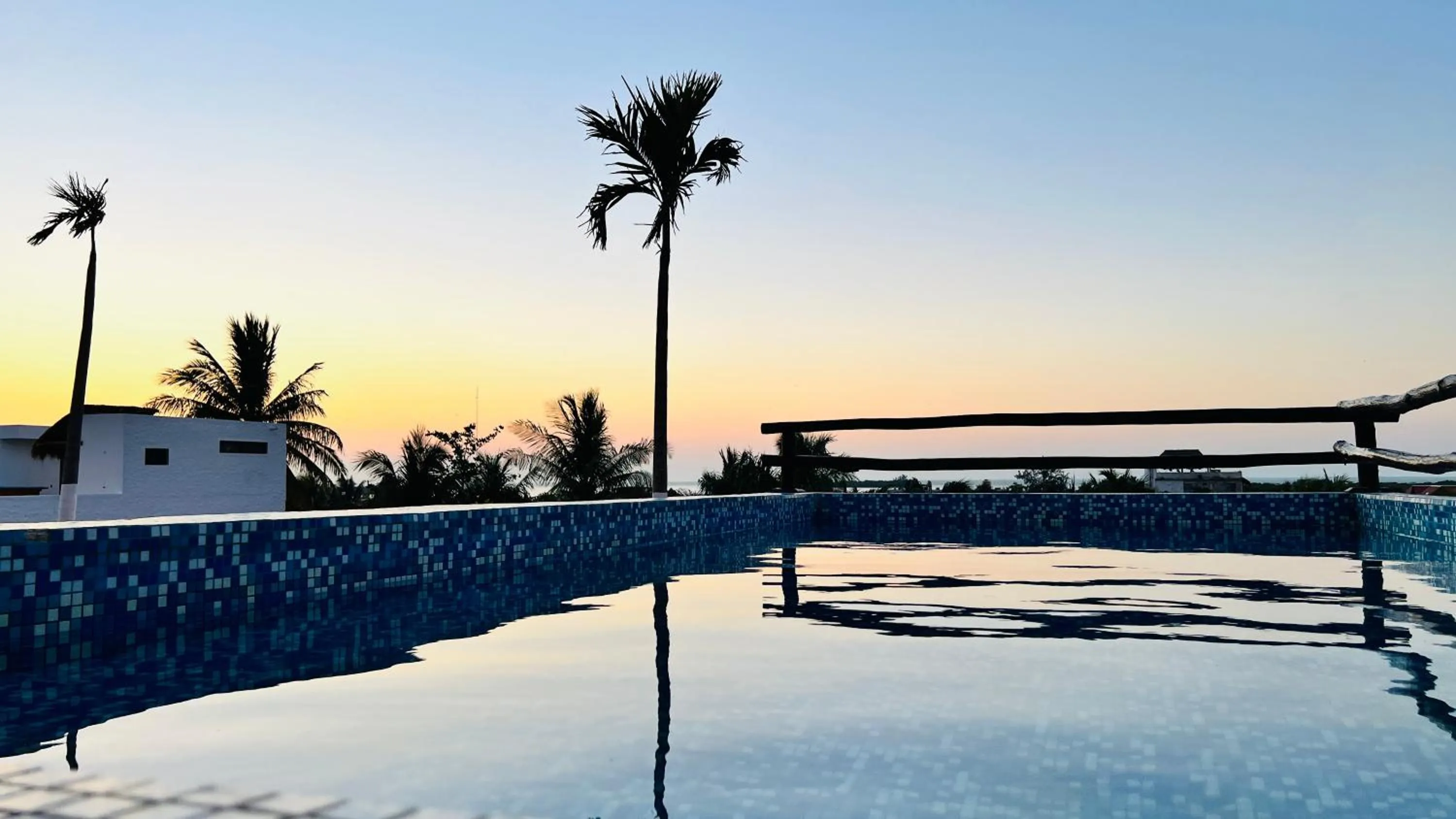Swimming pool in Hotel MAYARI Holbox