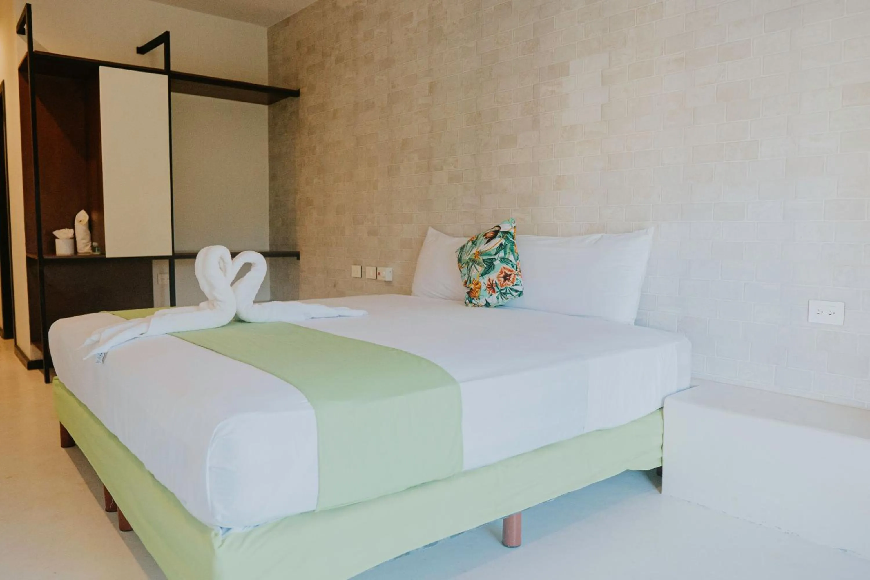 Bed in Hotel MAYARI Holbox