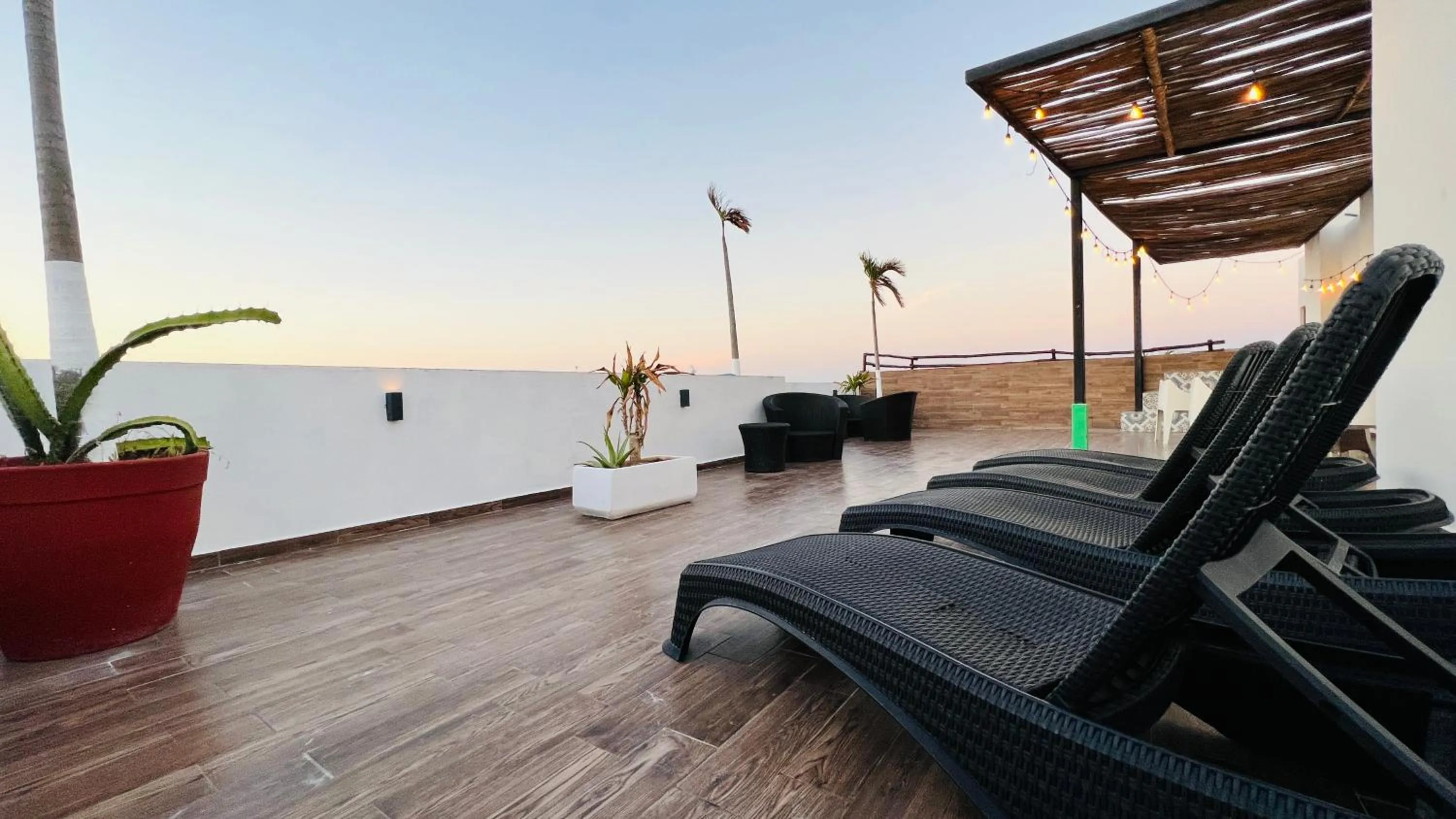 Balcony/Terrace in Hotel MAYARI Holbox