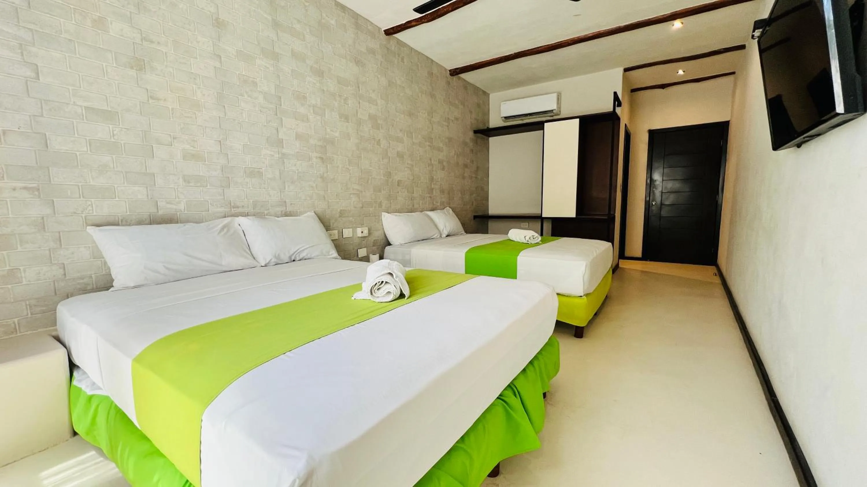 Bed in Hotel MAYARI Holbox