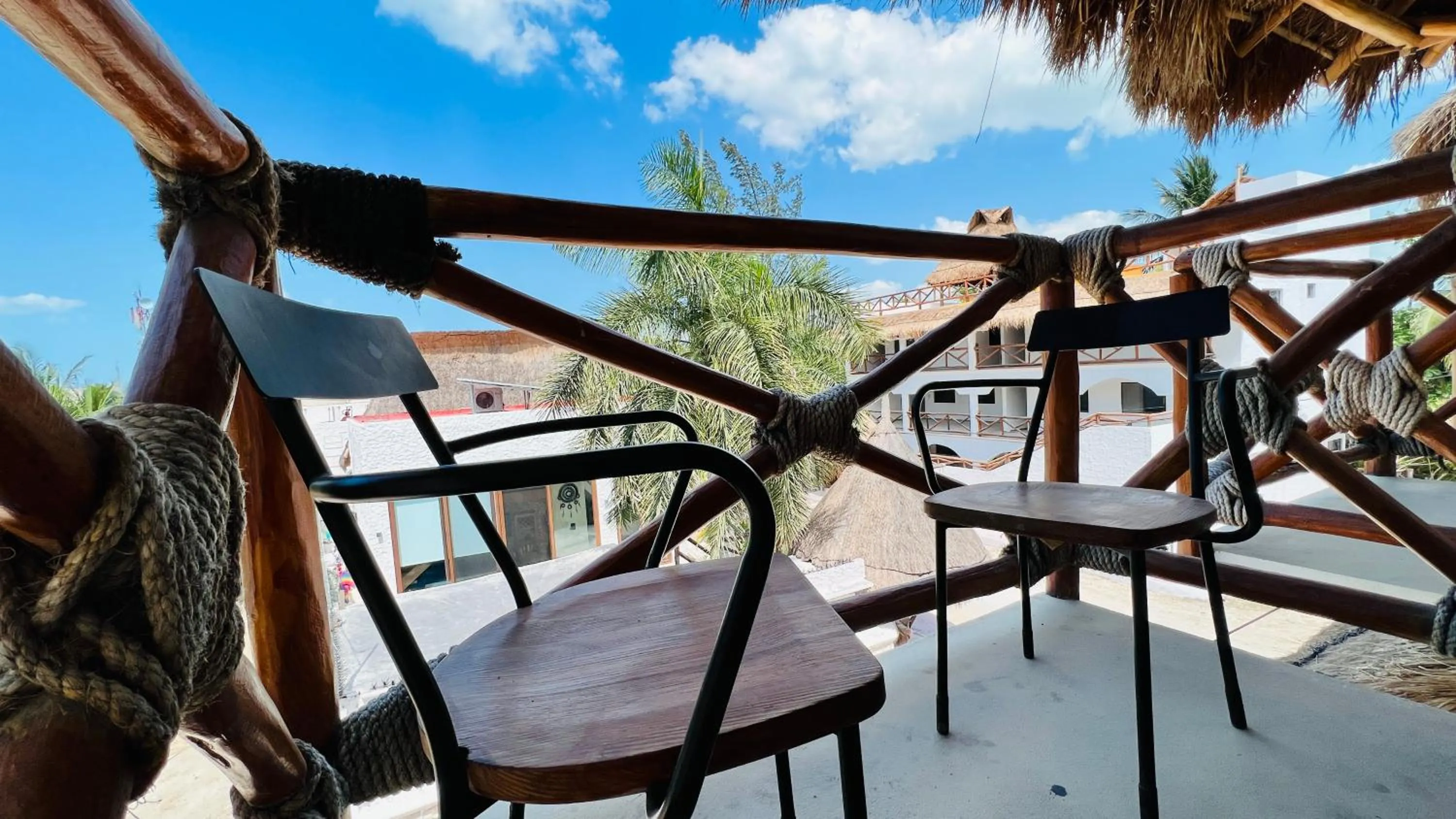 Balcony/Terrace in Hotel MAYARI Holbox