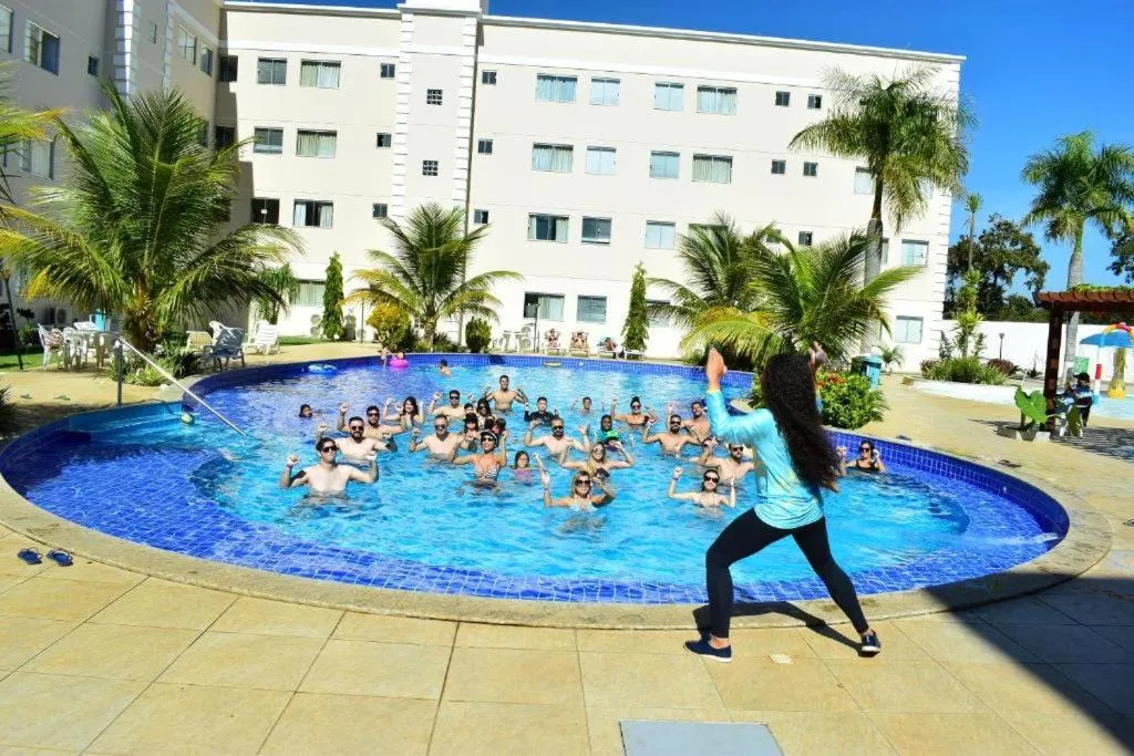 Swimming pool in Encontro das Águas Thermas Resort