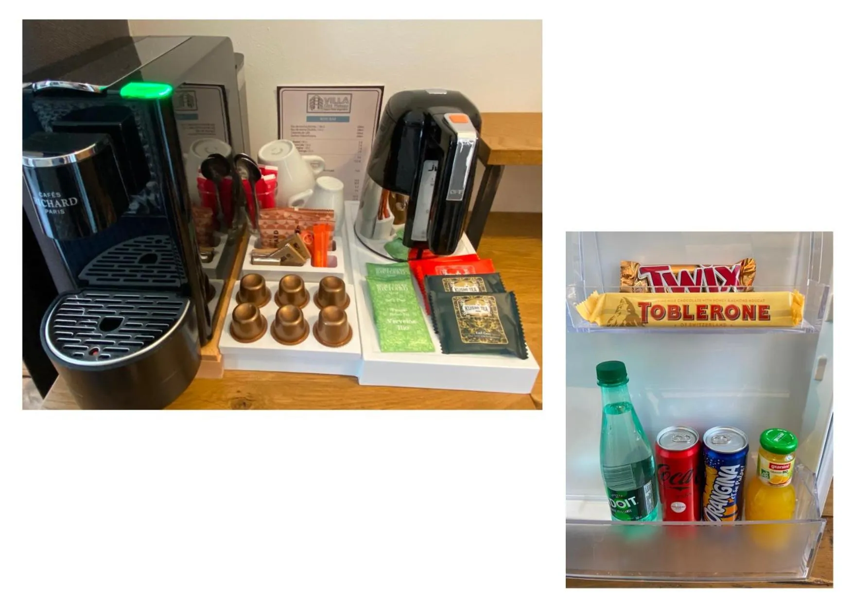 Coffee/tea facilities in Appart Hôtel - VILLA CÔTÉ PLATEAU - Hyper Centre Ville - 3 Étoiles Certifiées-