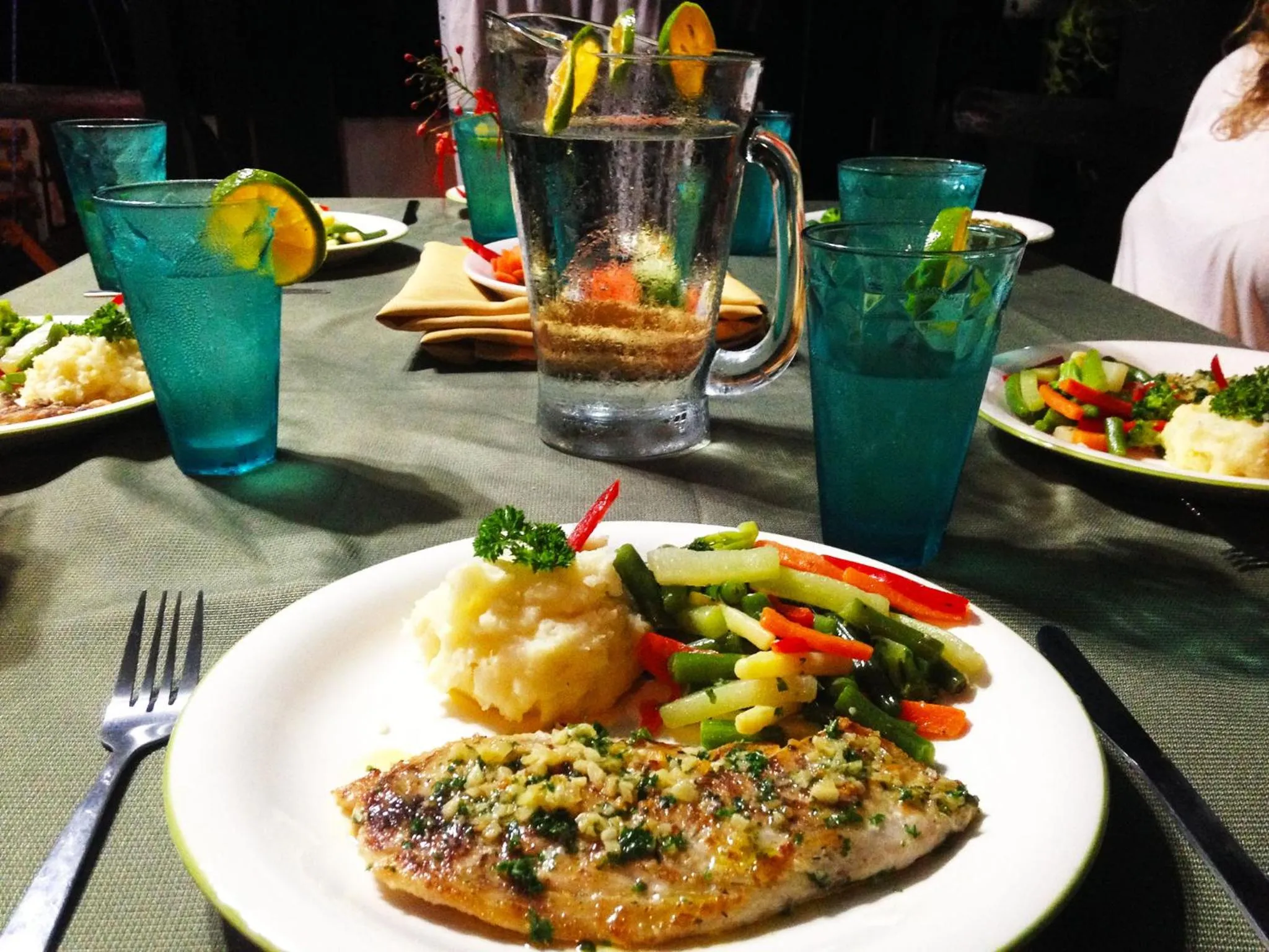 Restaurant/places to eat in Jungle Lodge at Wild Sun Rescue Center