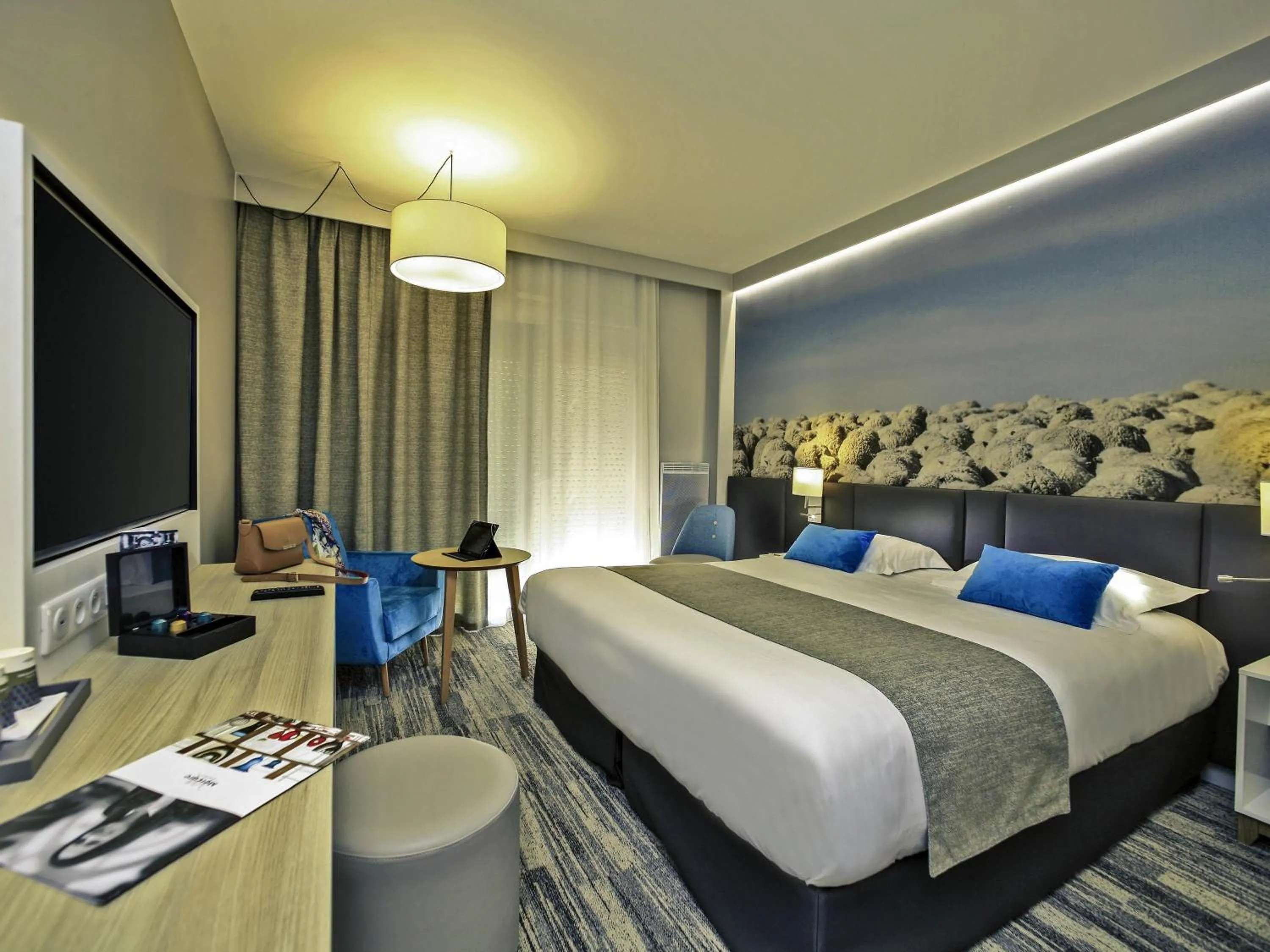 Bedroom, Bed in Mercure Castres L'Occitan