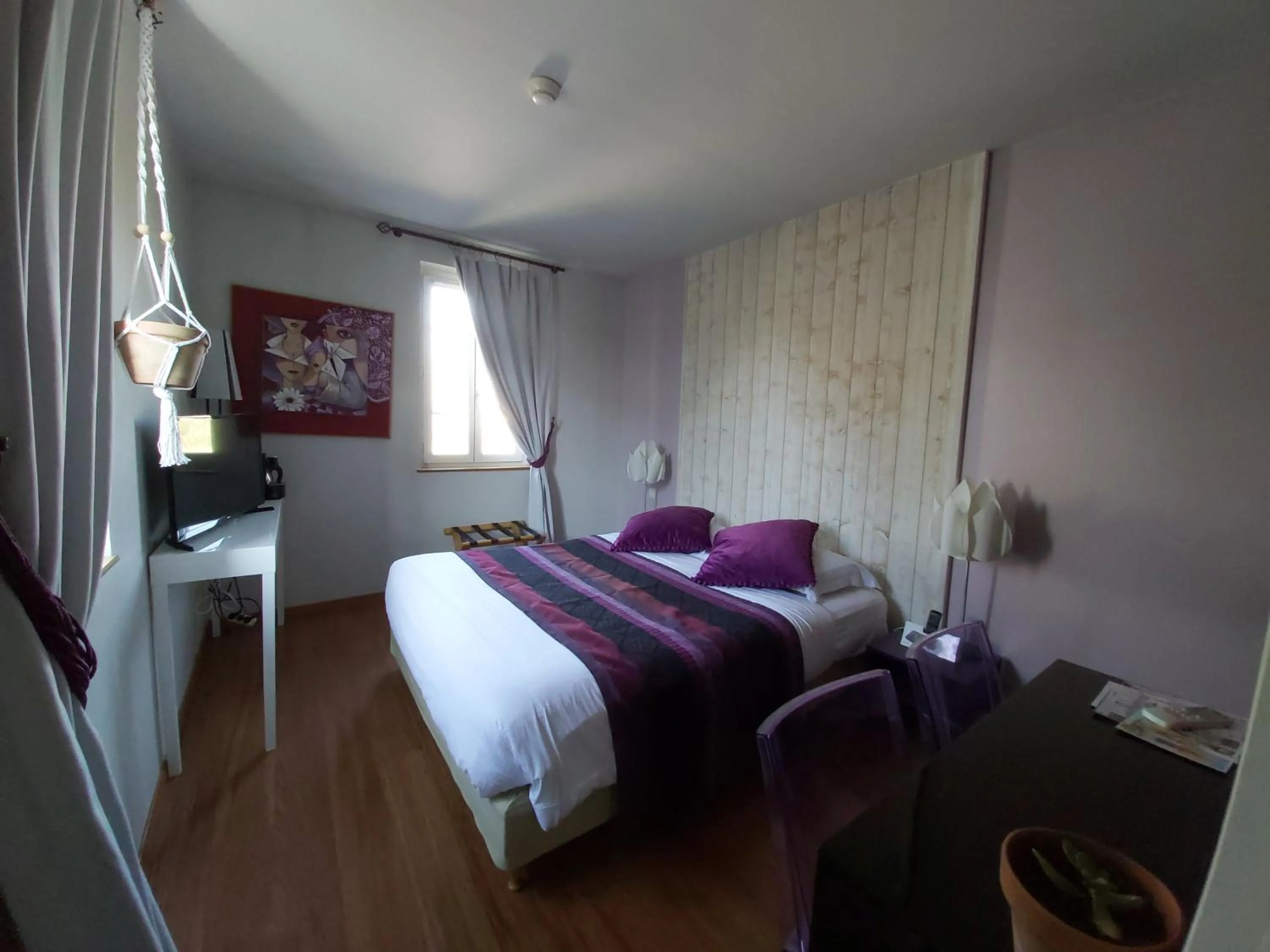 Bed in Logis Au Canard Gourmand