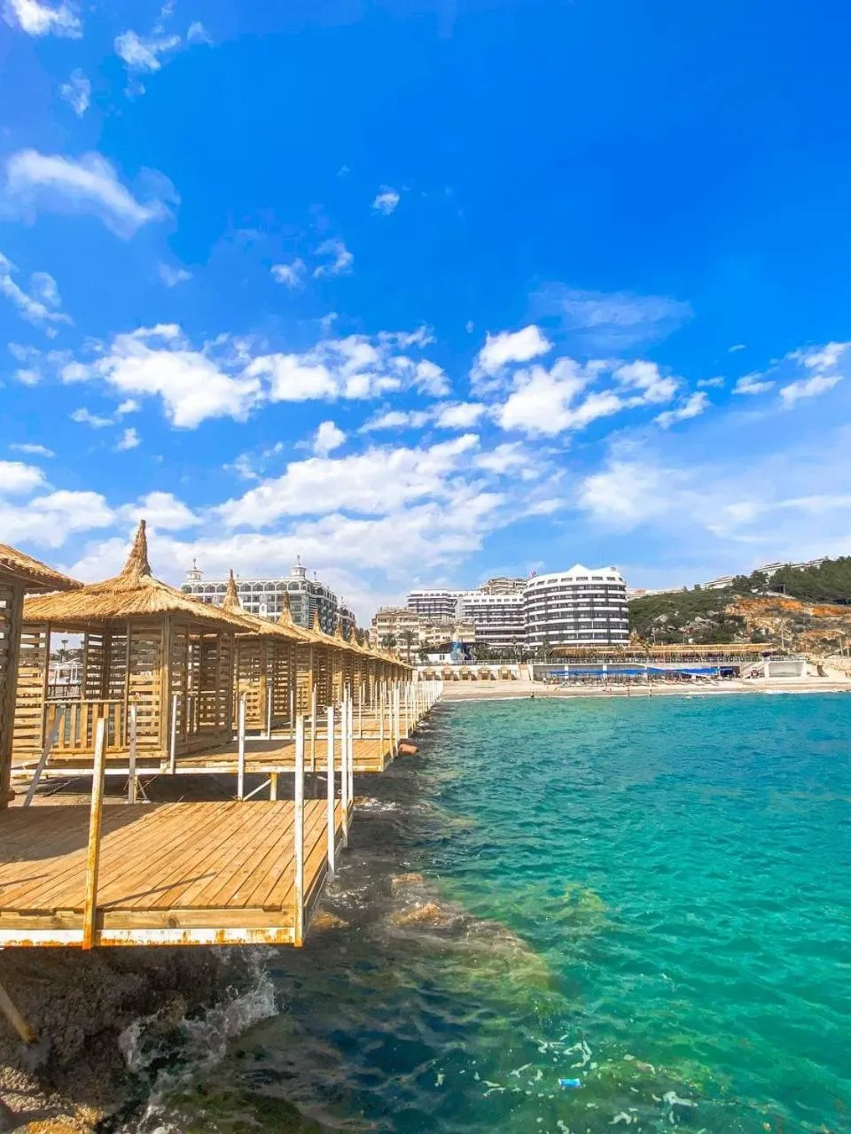 Beach in Noxinn Deluxe Hotel - Ultra All Inclusive