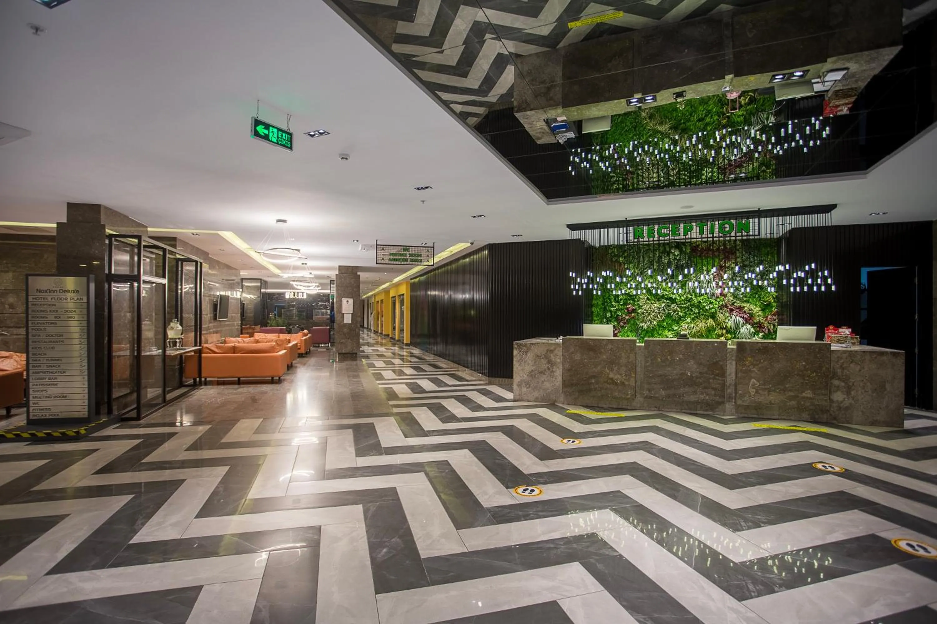 Lobby or reception in Noxinn Deluxe Hotel - Ultra All Inclusive