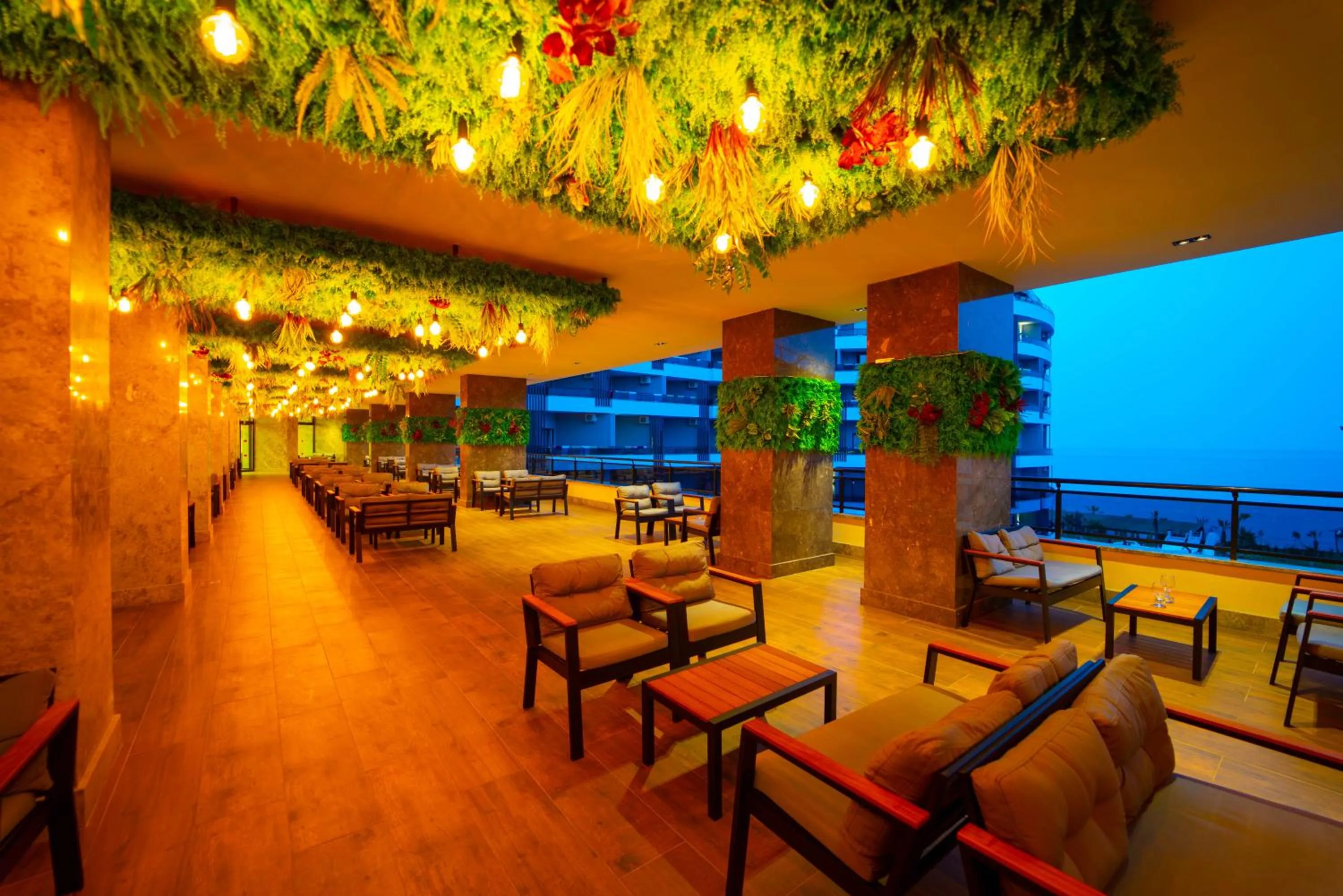 Balcony/Terrace in Noxinn Deluxe Hotel - Ultra All Inclusive