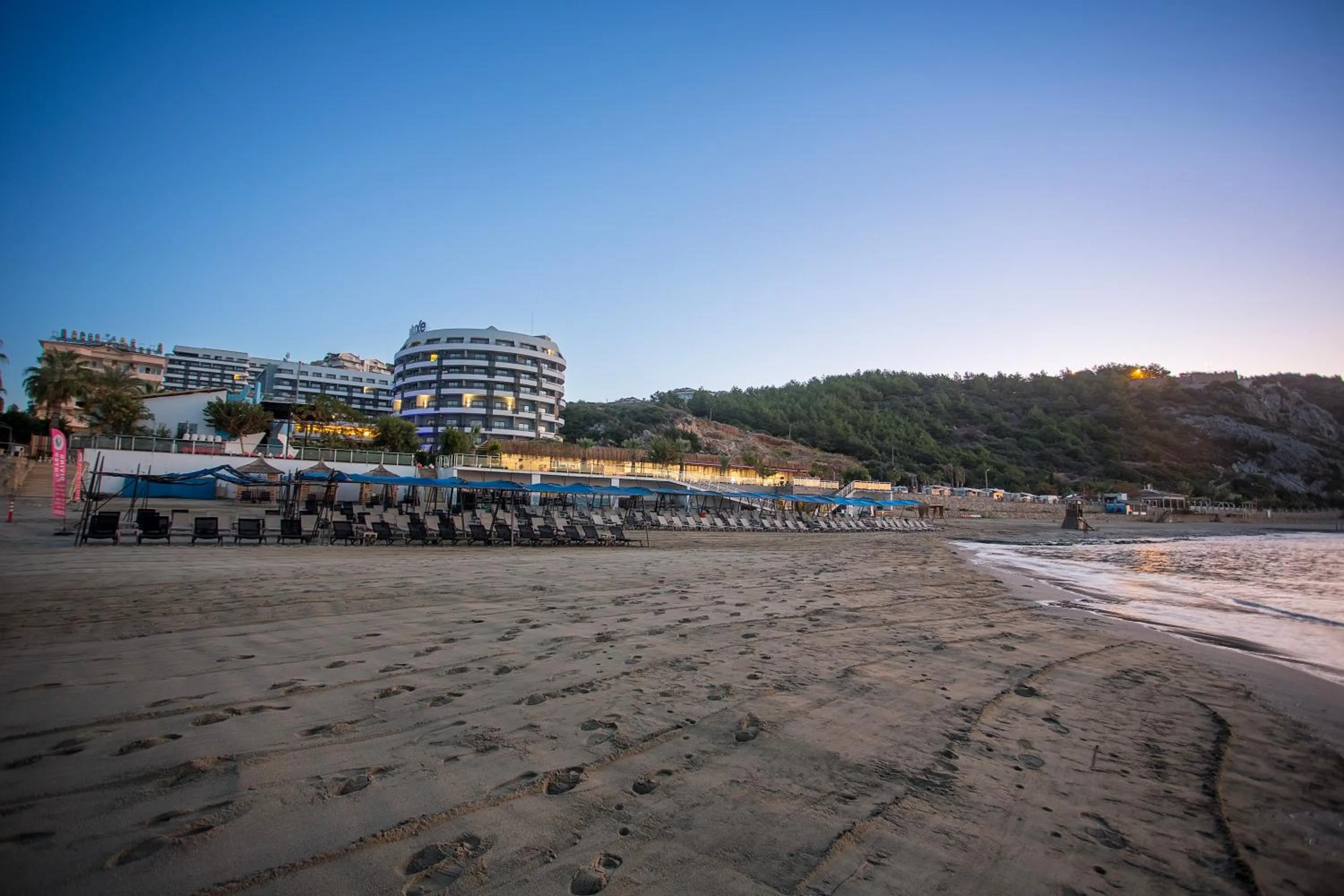 Beach in Noxinn Deluxe Hotel - Ultra All Inclusive