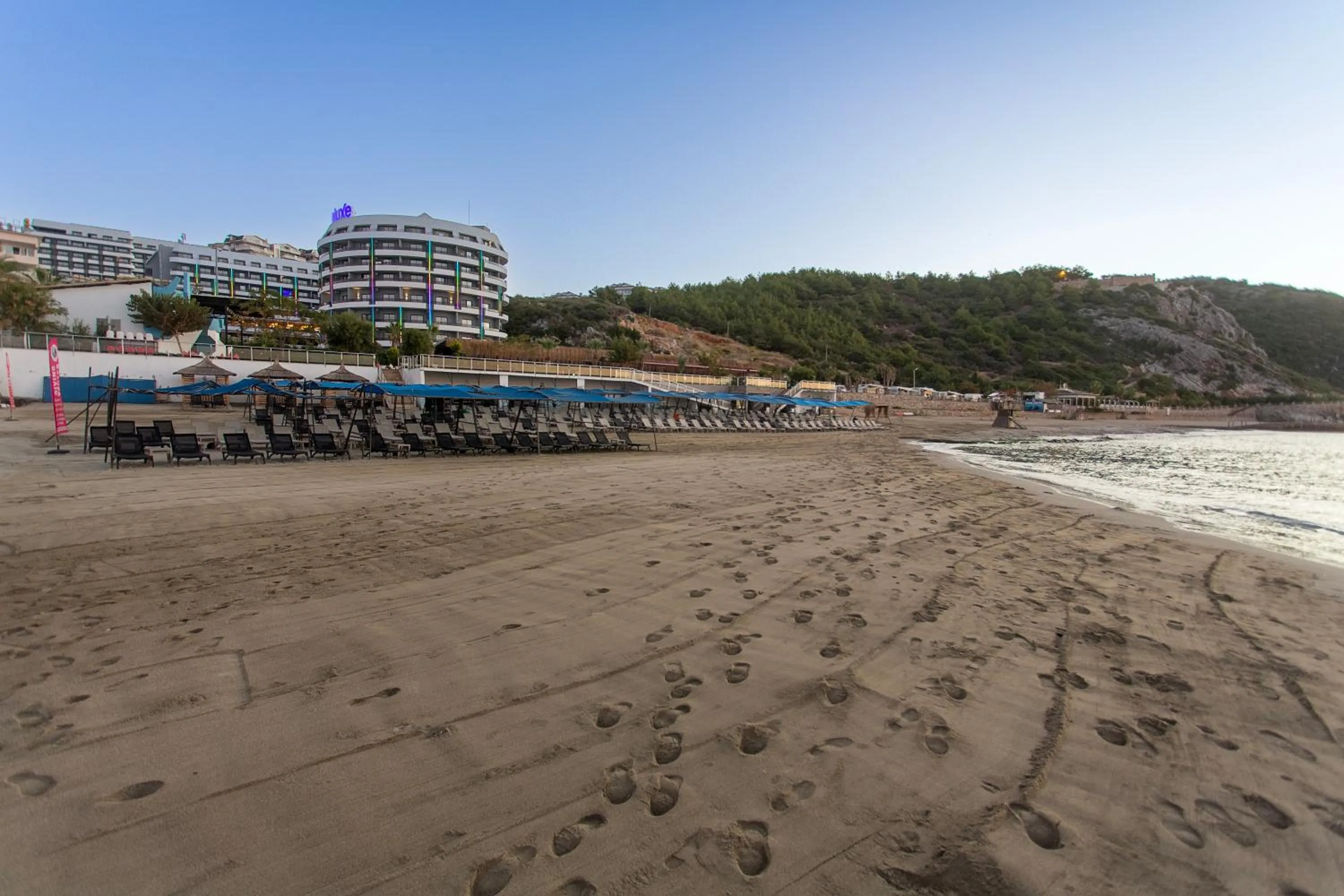 Beach in Noxinn Deluxe Hotel - Ultra All Inclusive