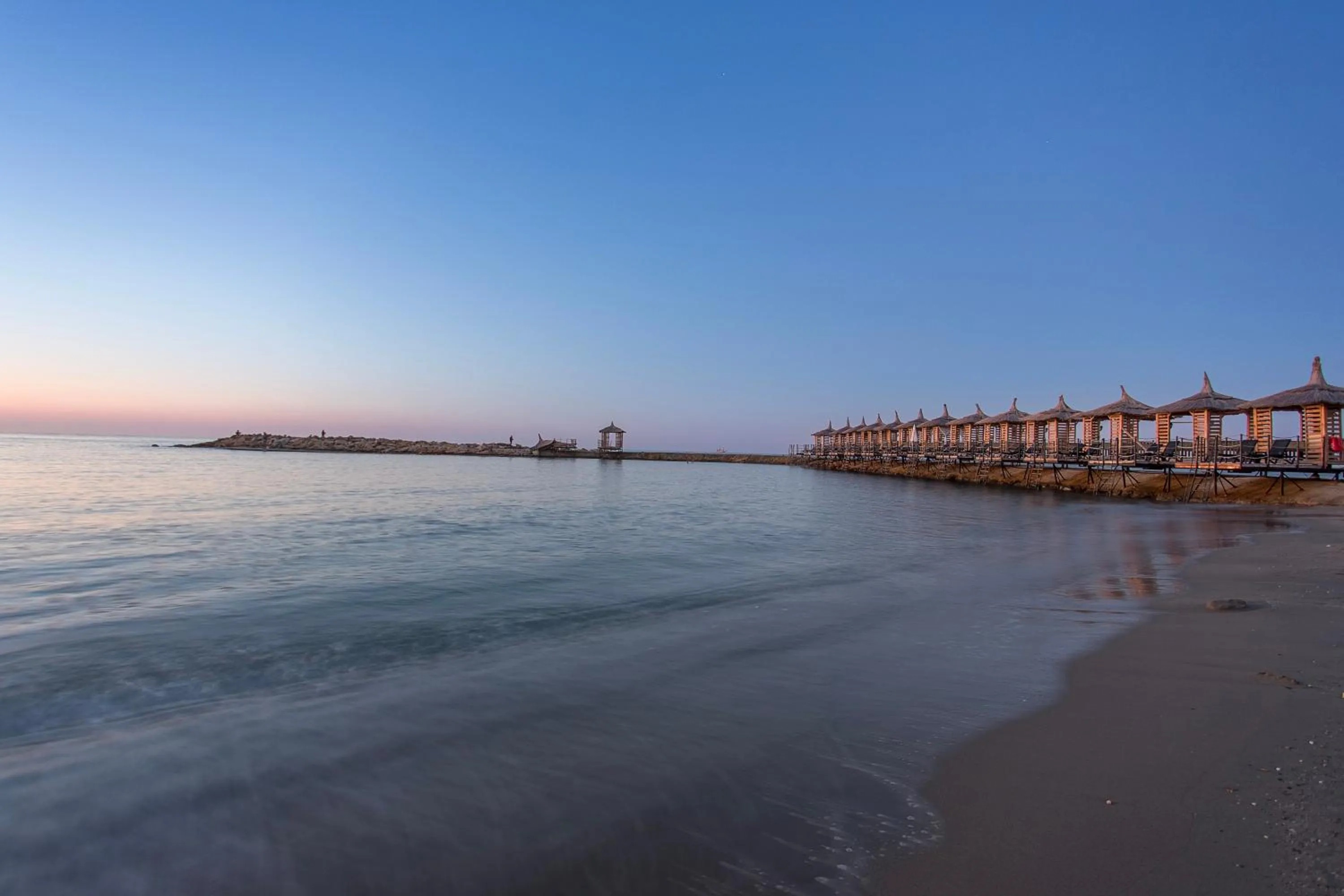 Beach in Noxinn Deluxe Hotel - Ultra All Inclusive