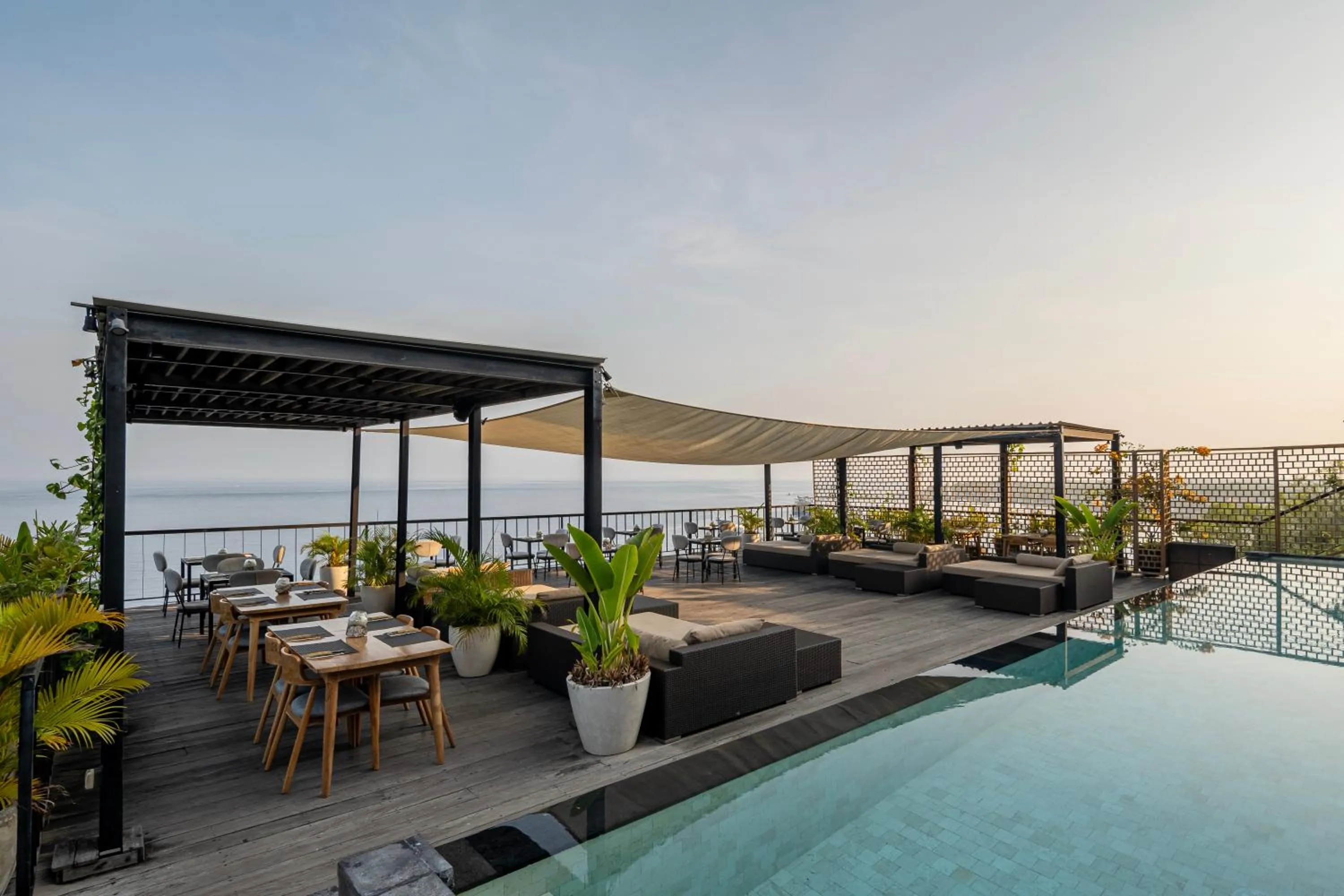 Patio in Adiwana Warnakali Resort