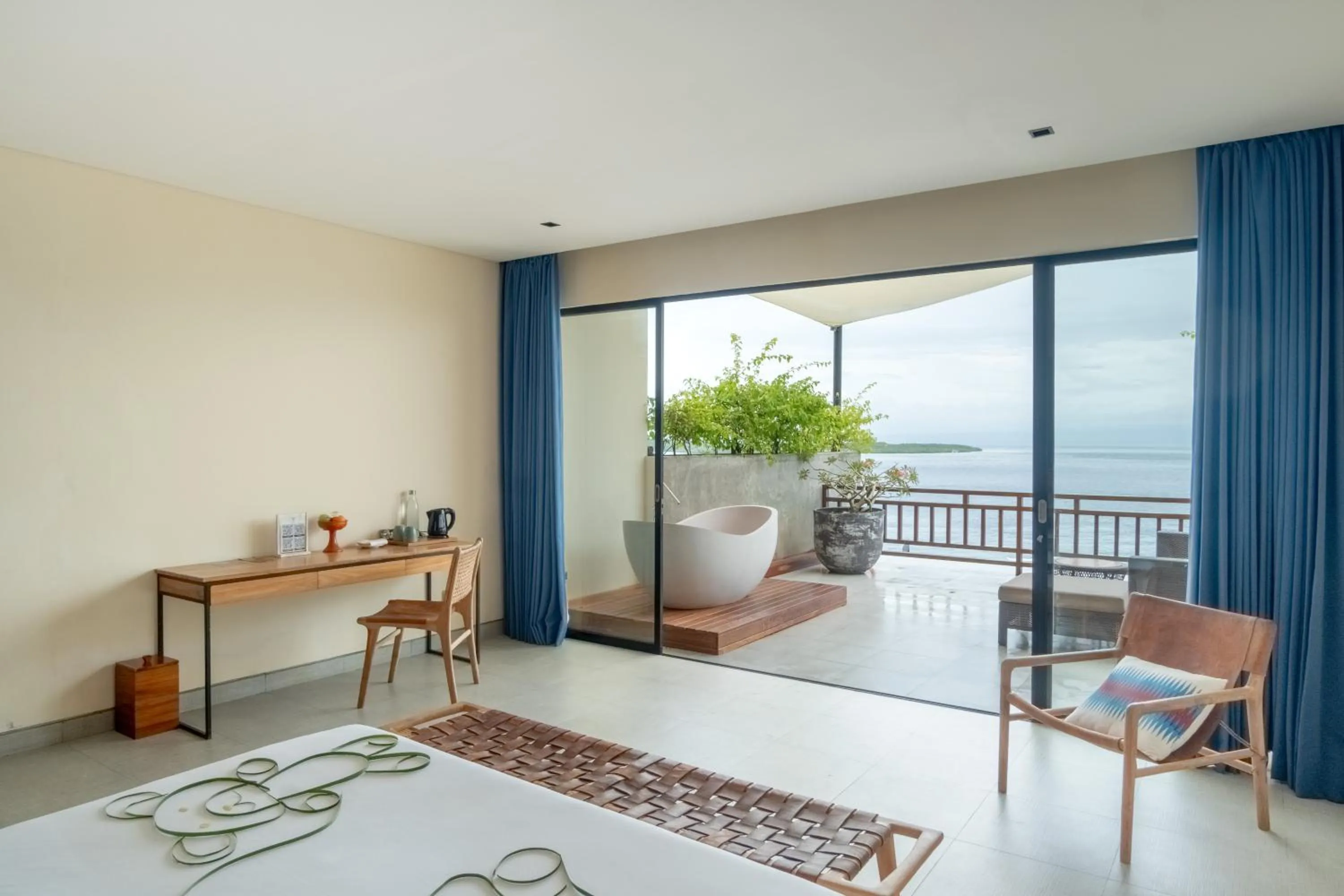 Patio in Adiwana Warnakali Resort