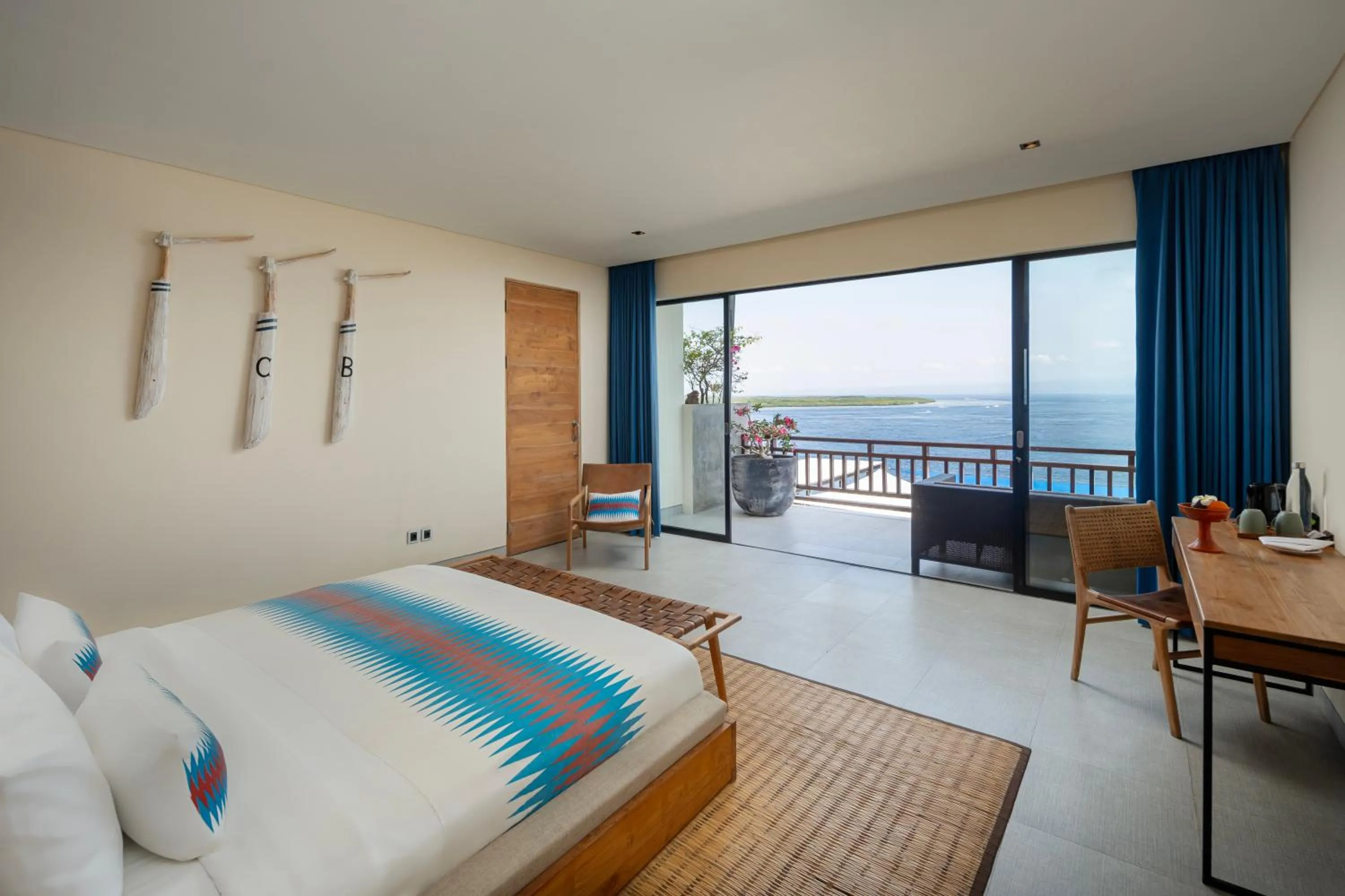 Bed in Adiwana Warnakali Resort