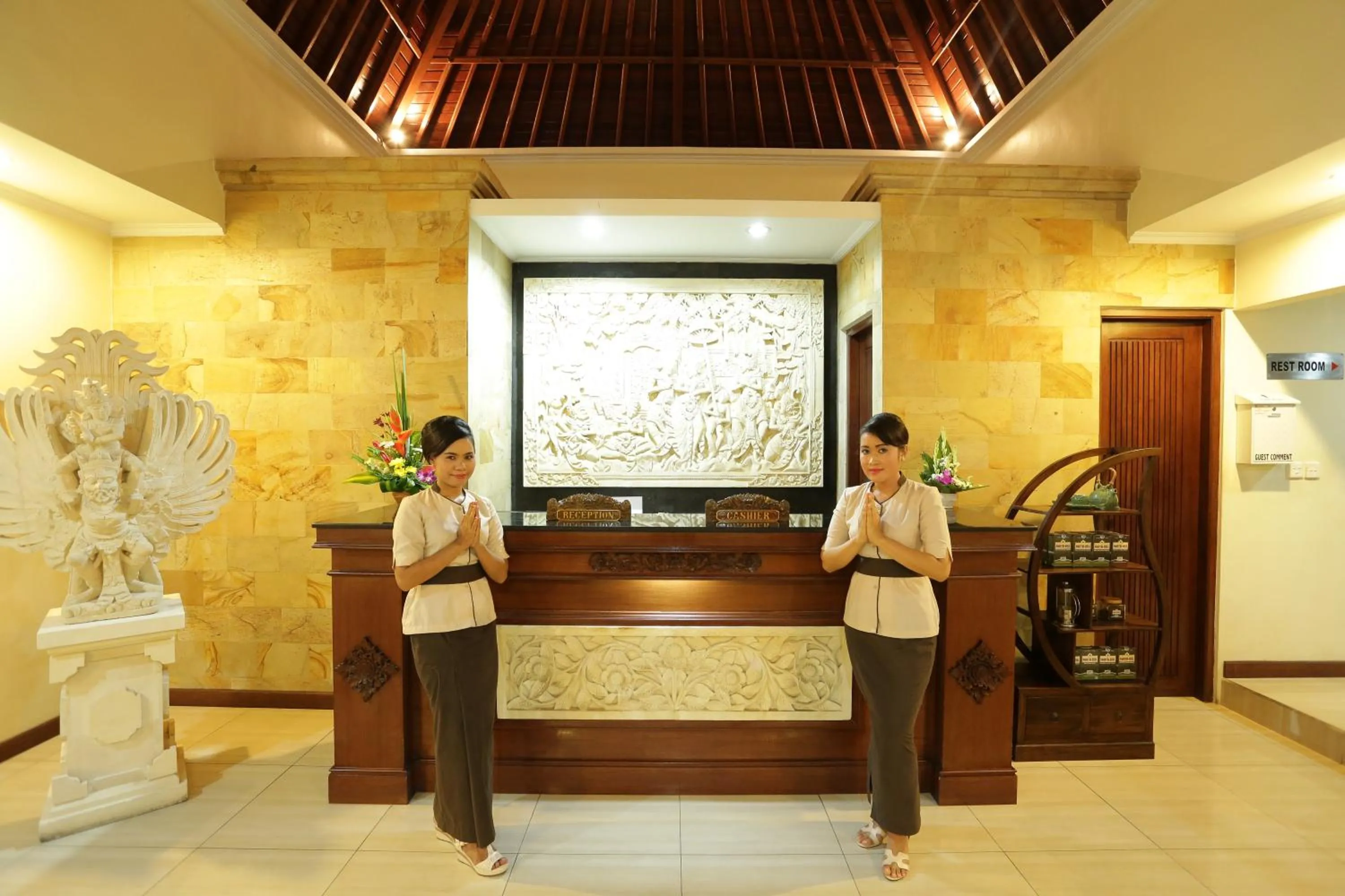 Lobby or reception in Segara Agung Boutique Hotel