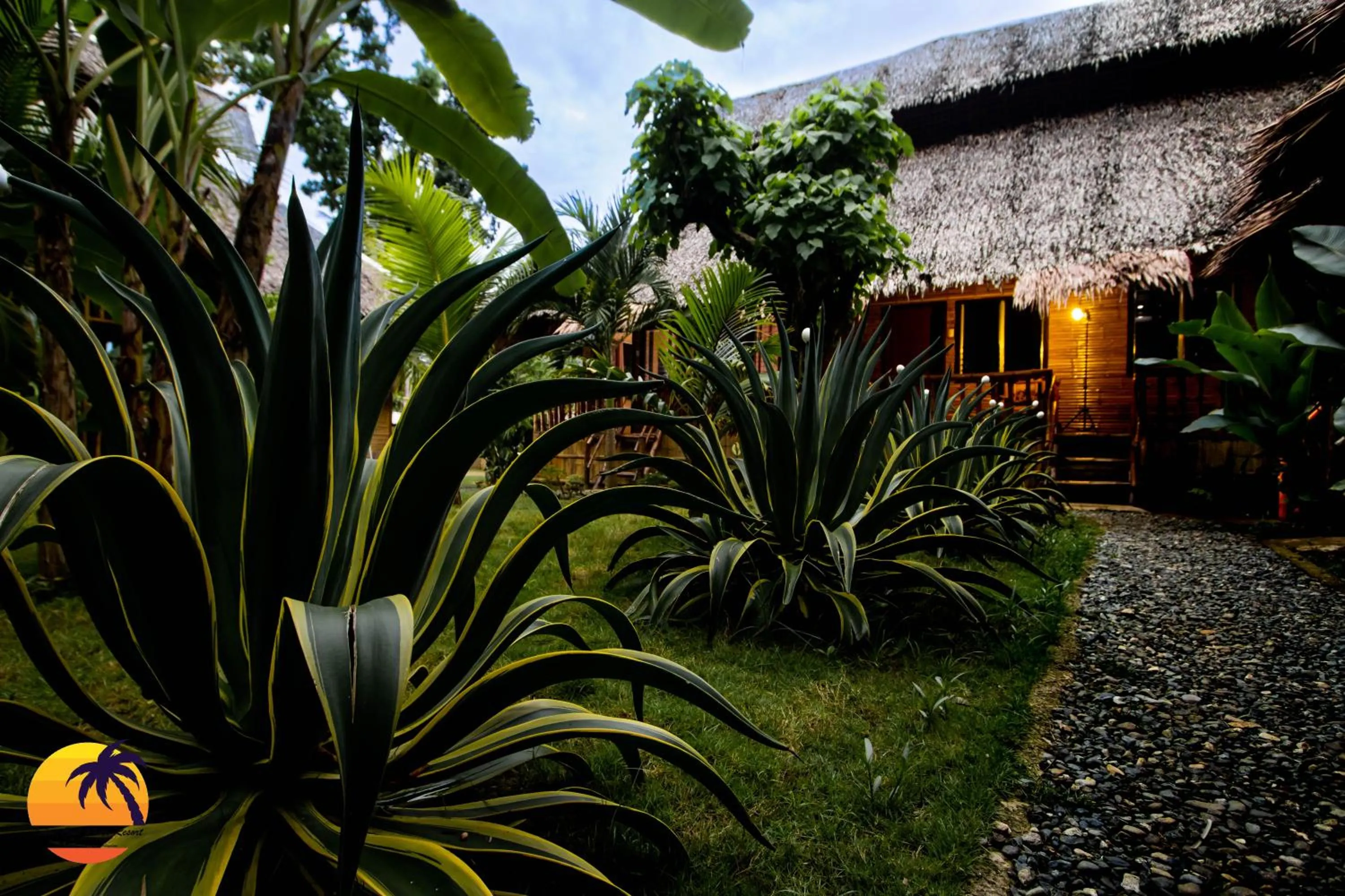 Natural landscape in Loboc Cool River Resort