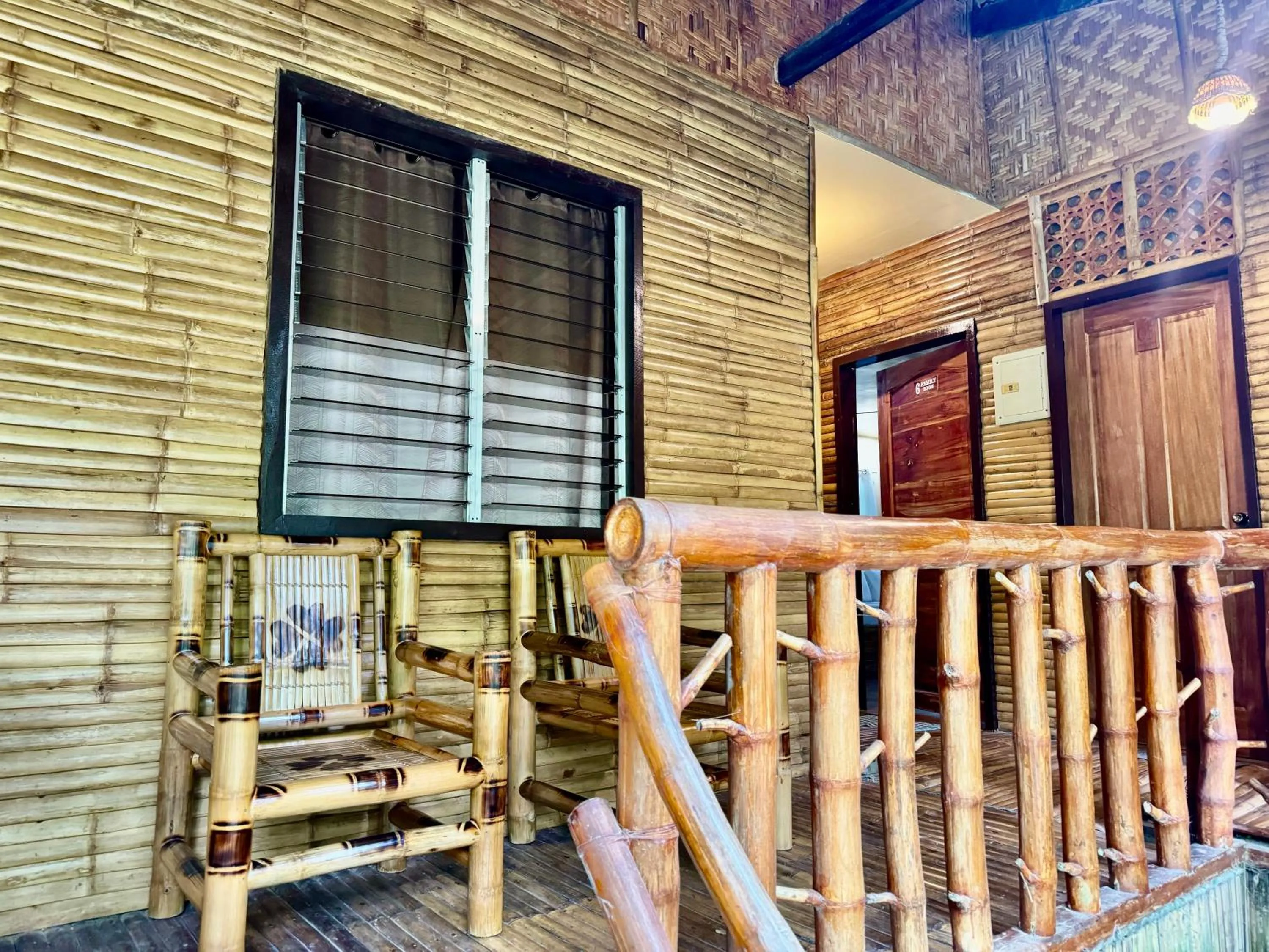 Balcony/Terrace in Loboc Cool River Resort