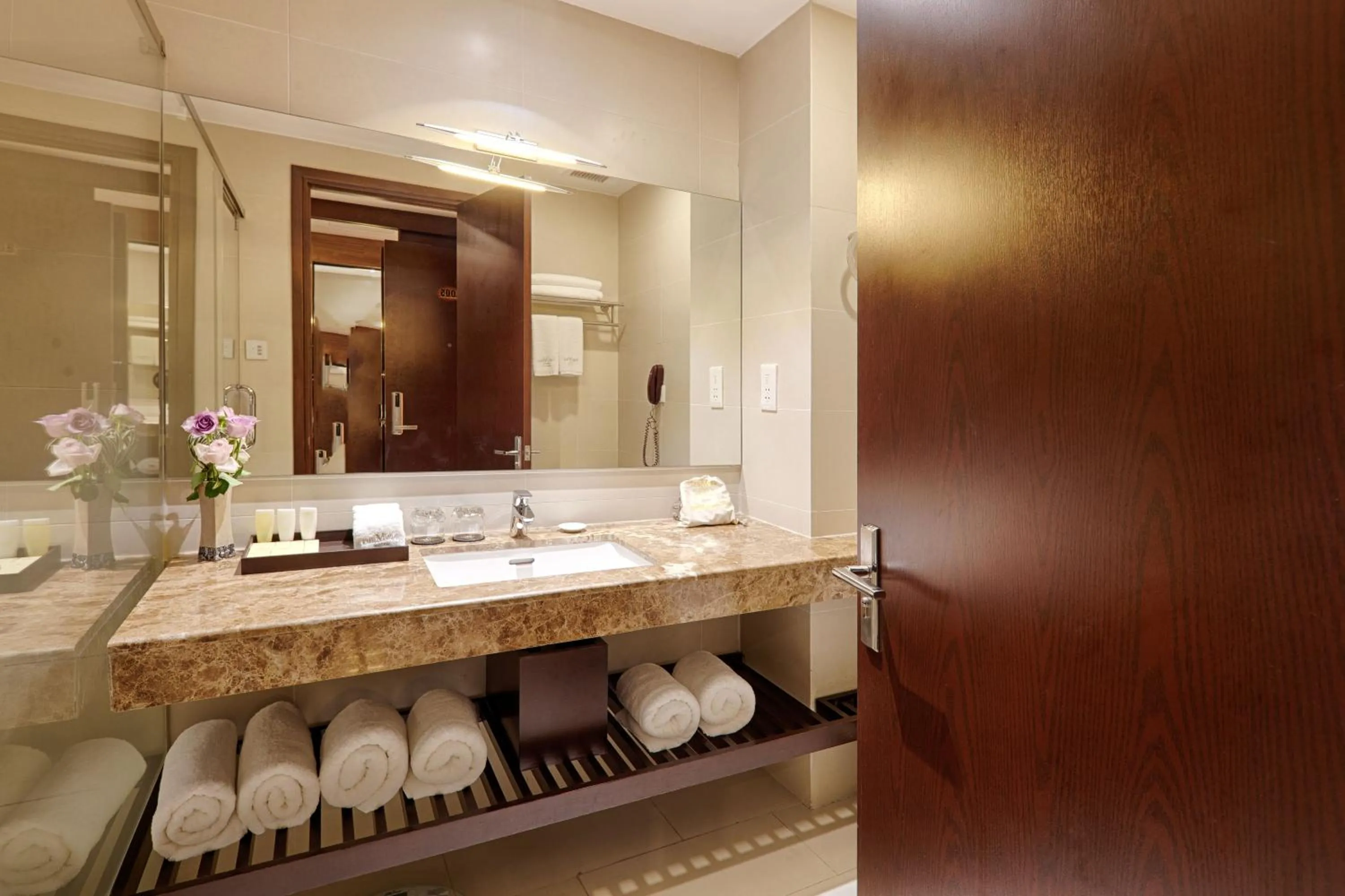 Bathroom in The Mira Hotel