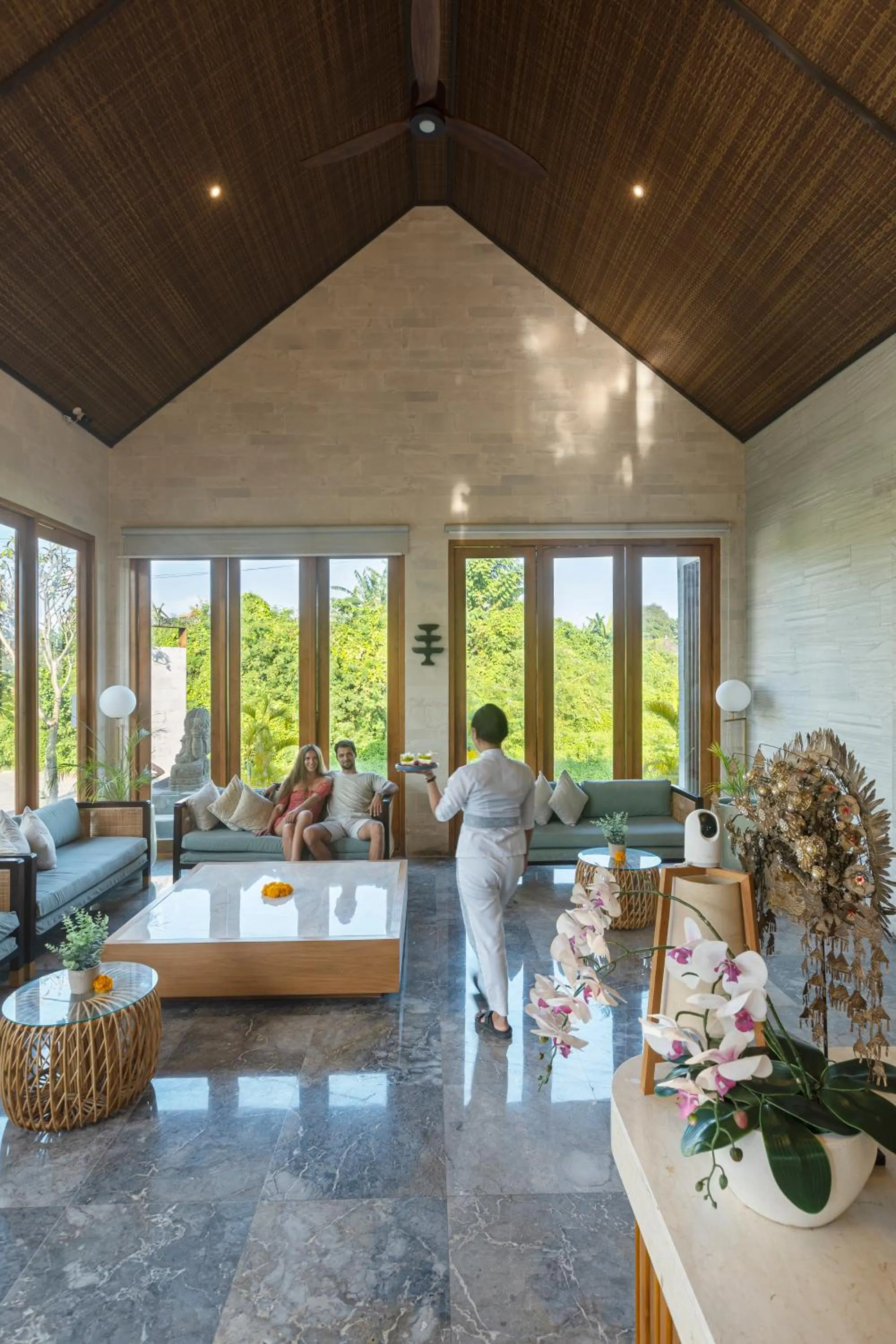 Lobby or reception in Astera Villa Seminyak by Ini Vie Hospitality