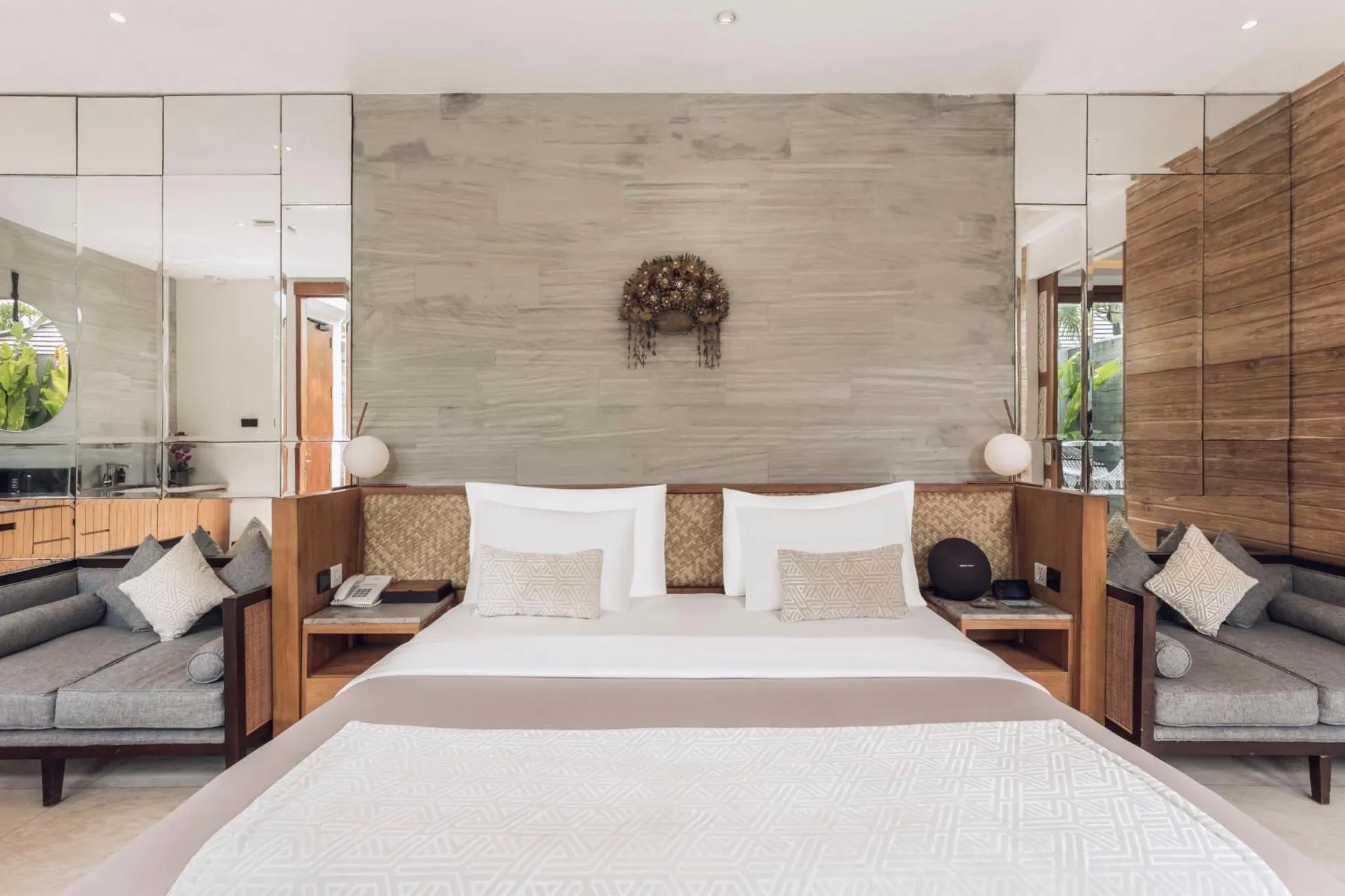 Bed in Astera Villa Seminyak by Ini Vie Hospitality