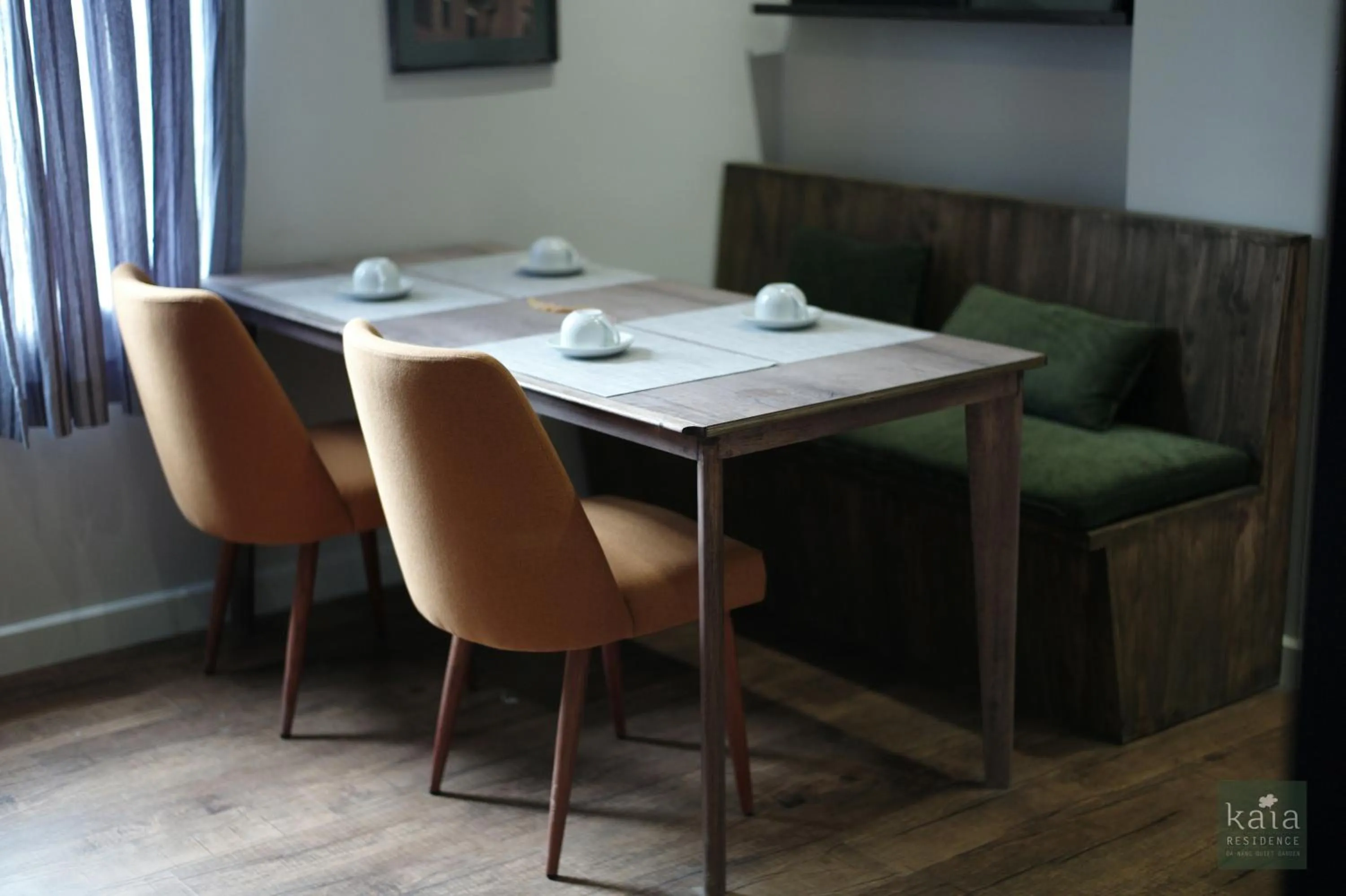 Dining area in Kaia Residence Danang Quiet Garden
