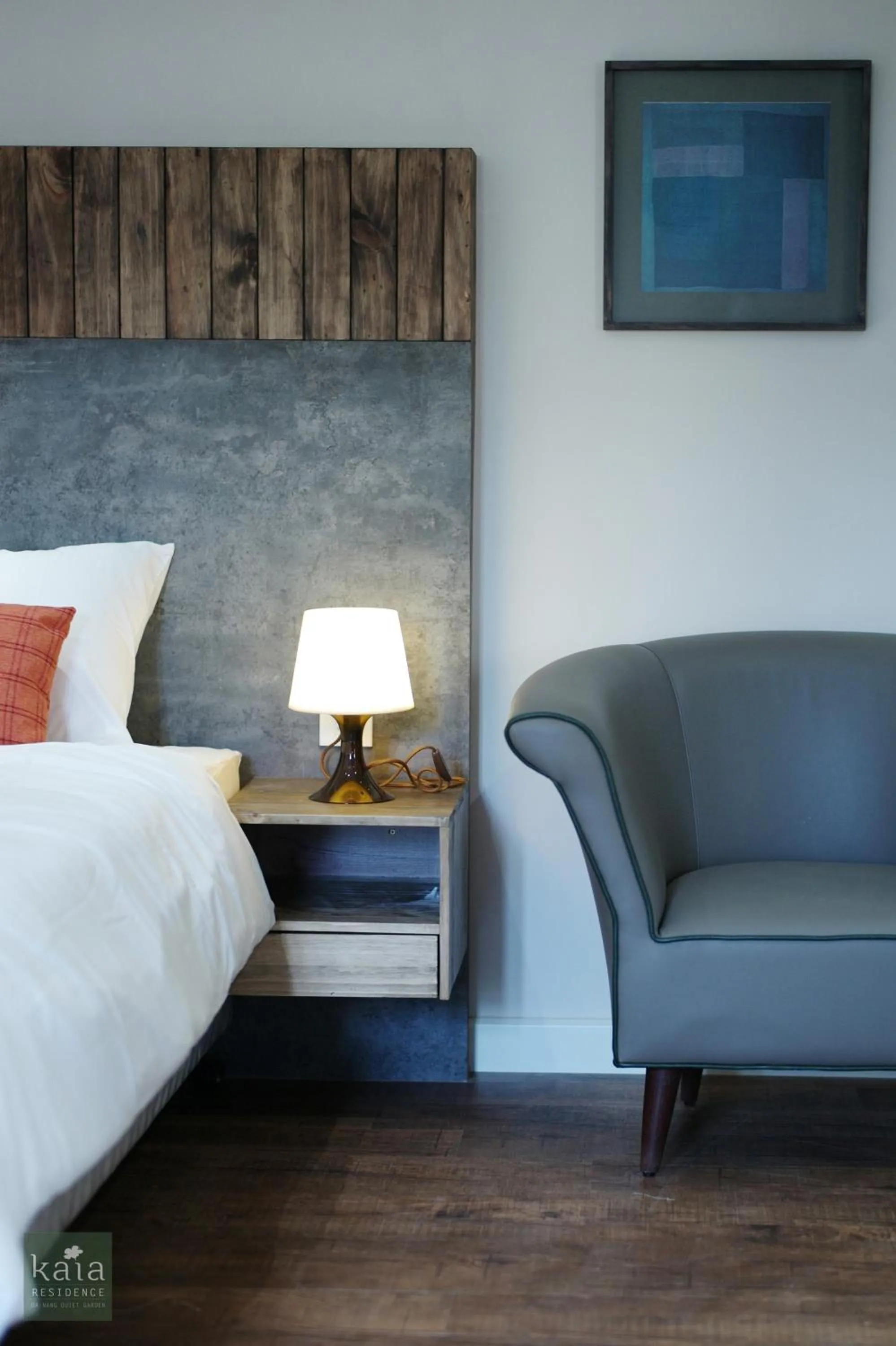 Bed in Kaia Residence Danang Quiet Garden