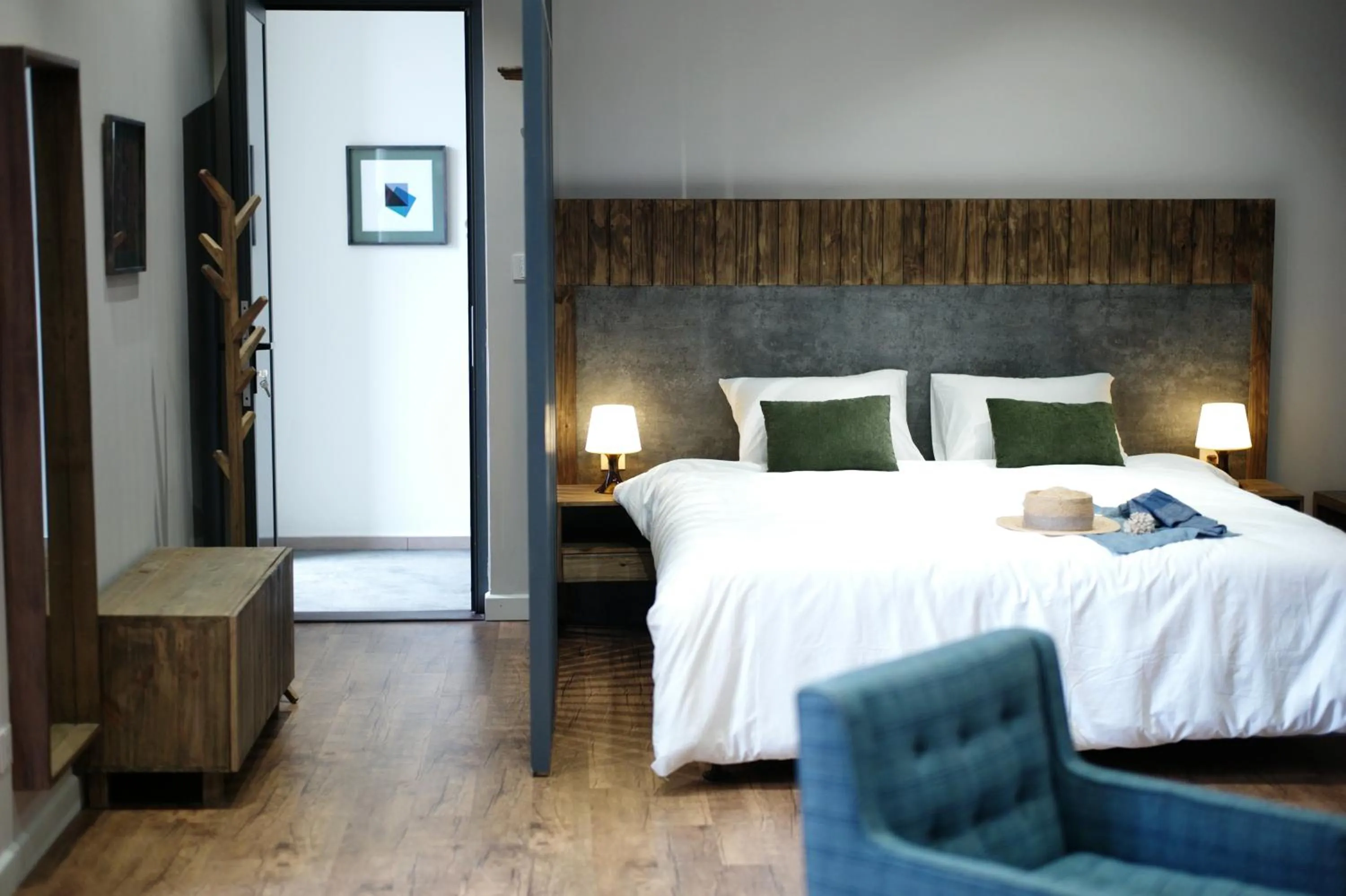 Bed in Kaia Residence Danang Quiet Garden