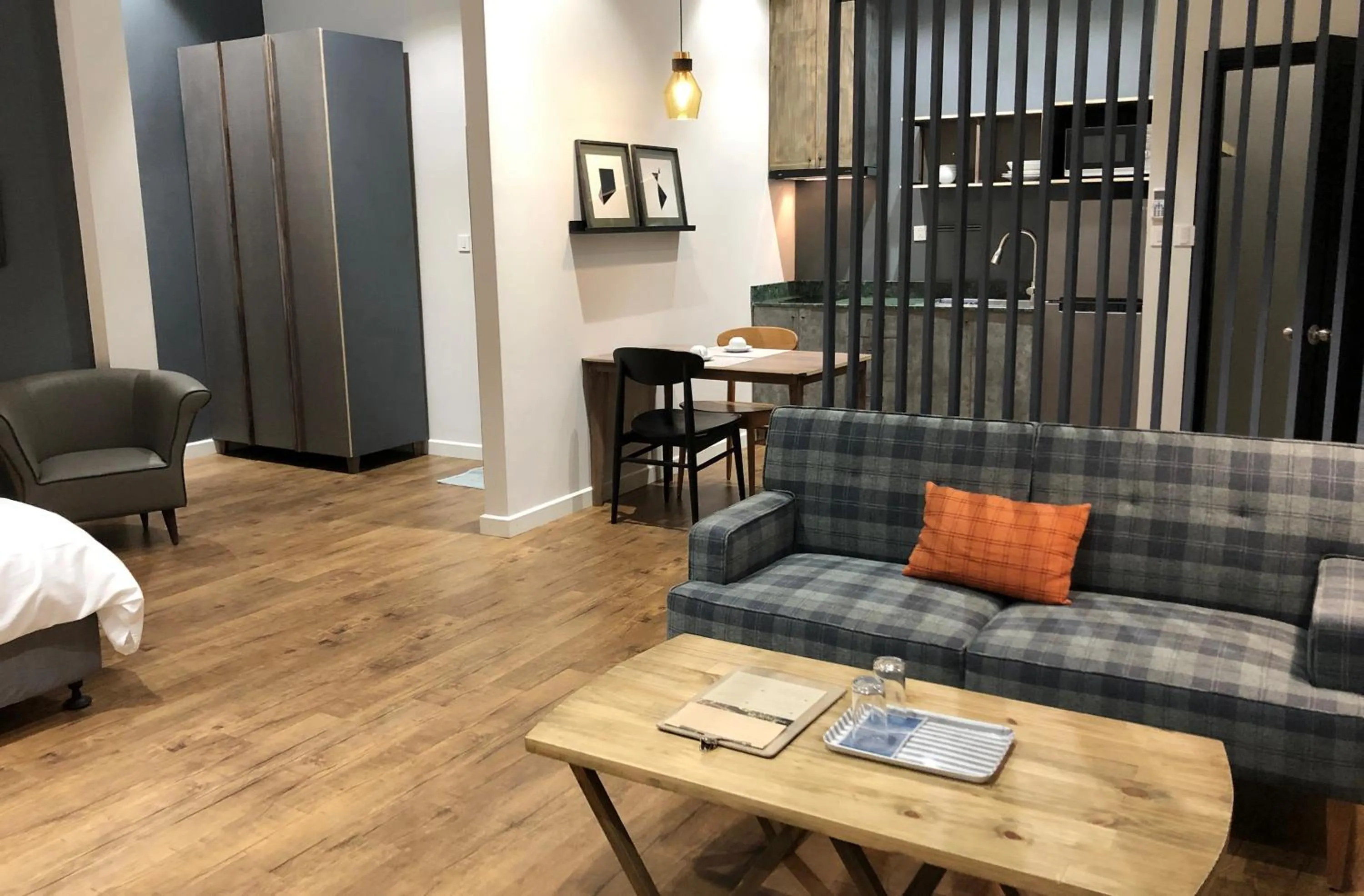 Living room in Kaia Residence Danang Quiet Garden