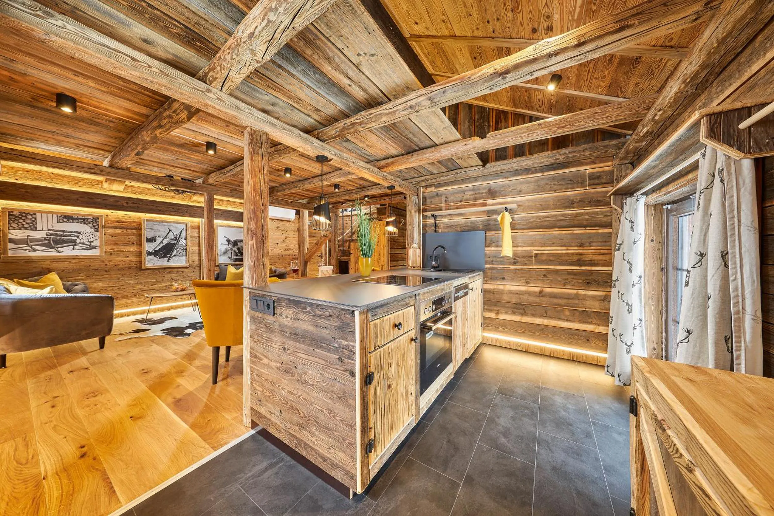 Kitchen or kitchenette in Haus Magnushof