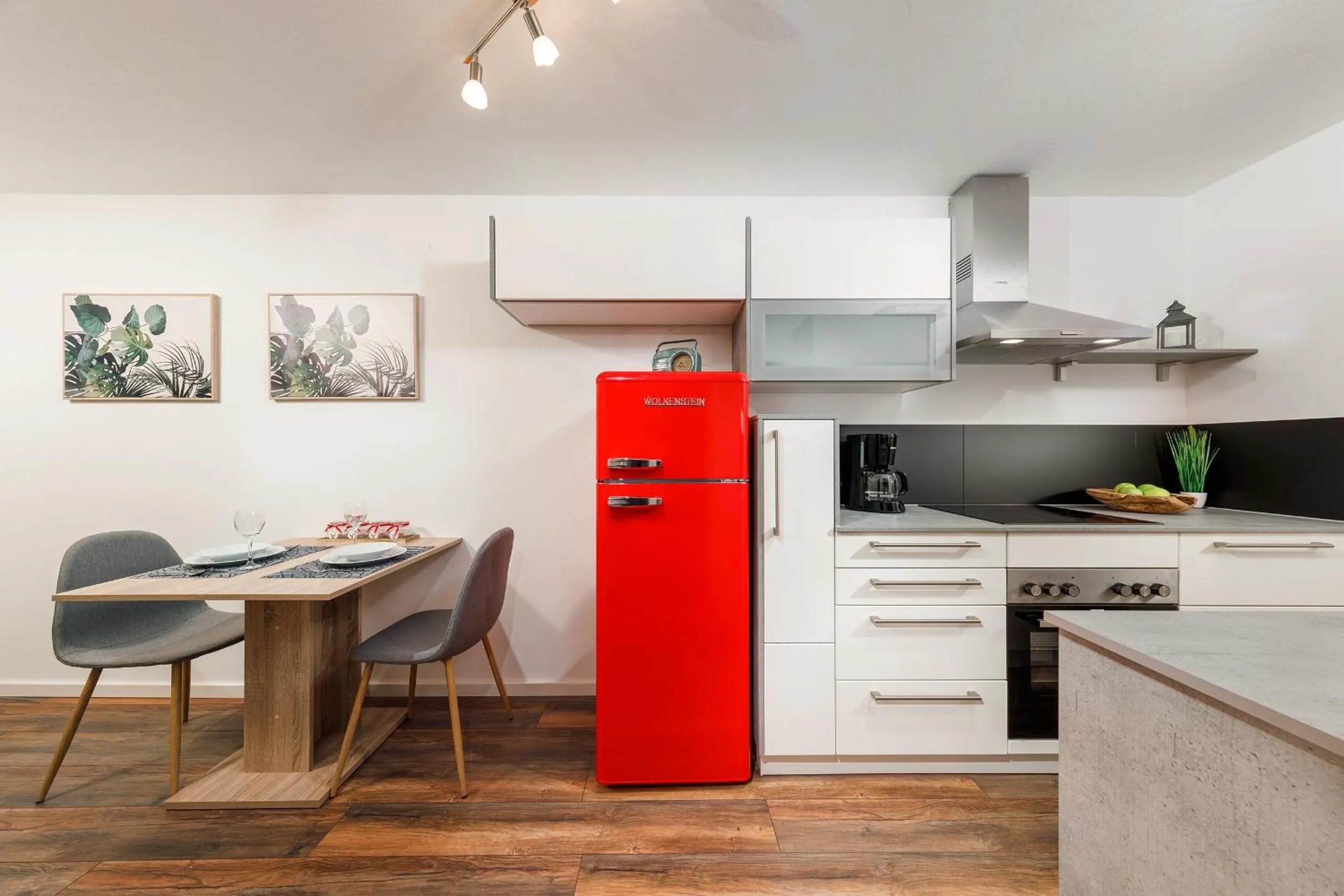 Kitchen or kitchenette in Haus Magnushof