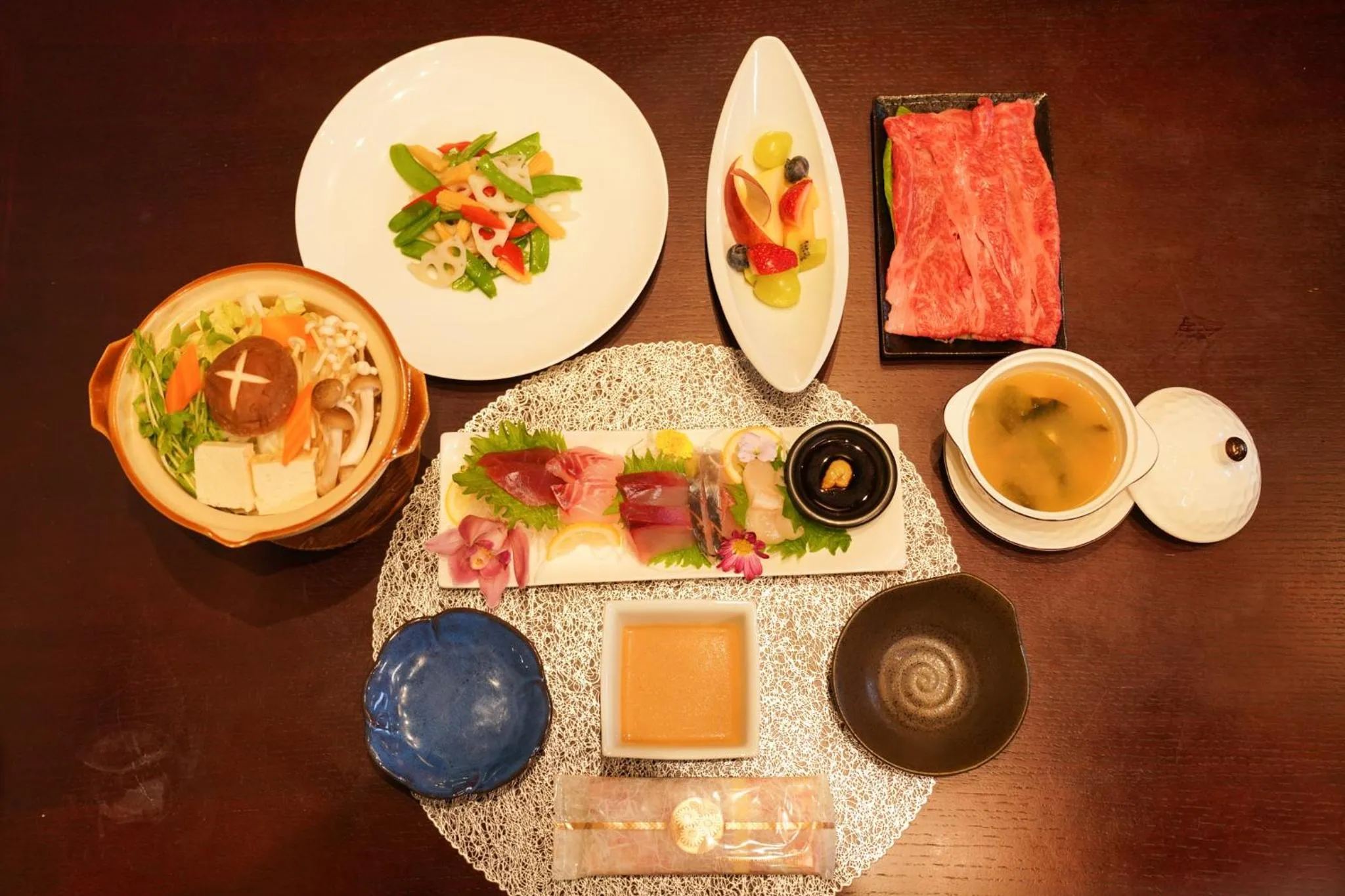 Dinner in Waseido Zen