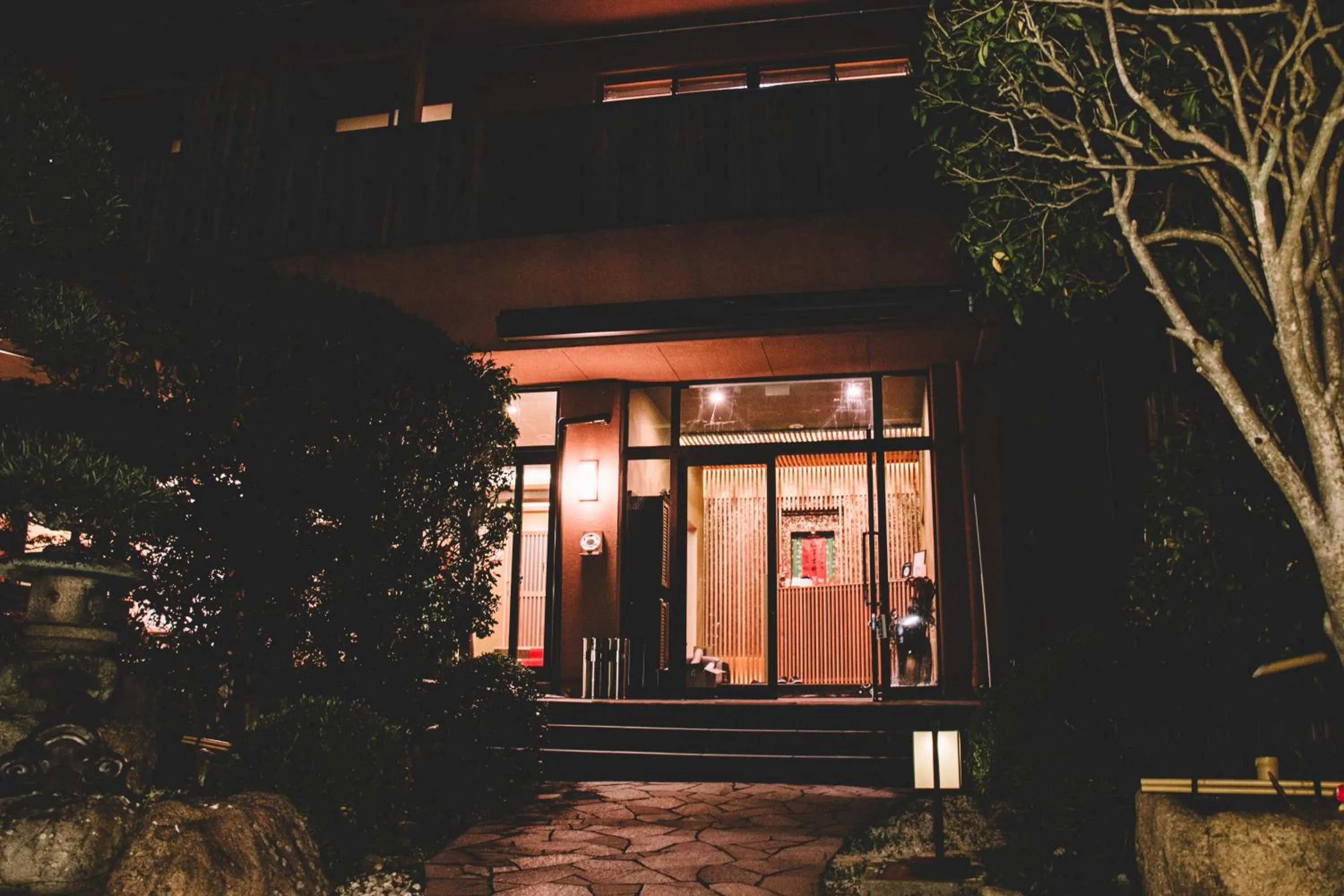 Facade/entrance in Waseido Zen