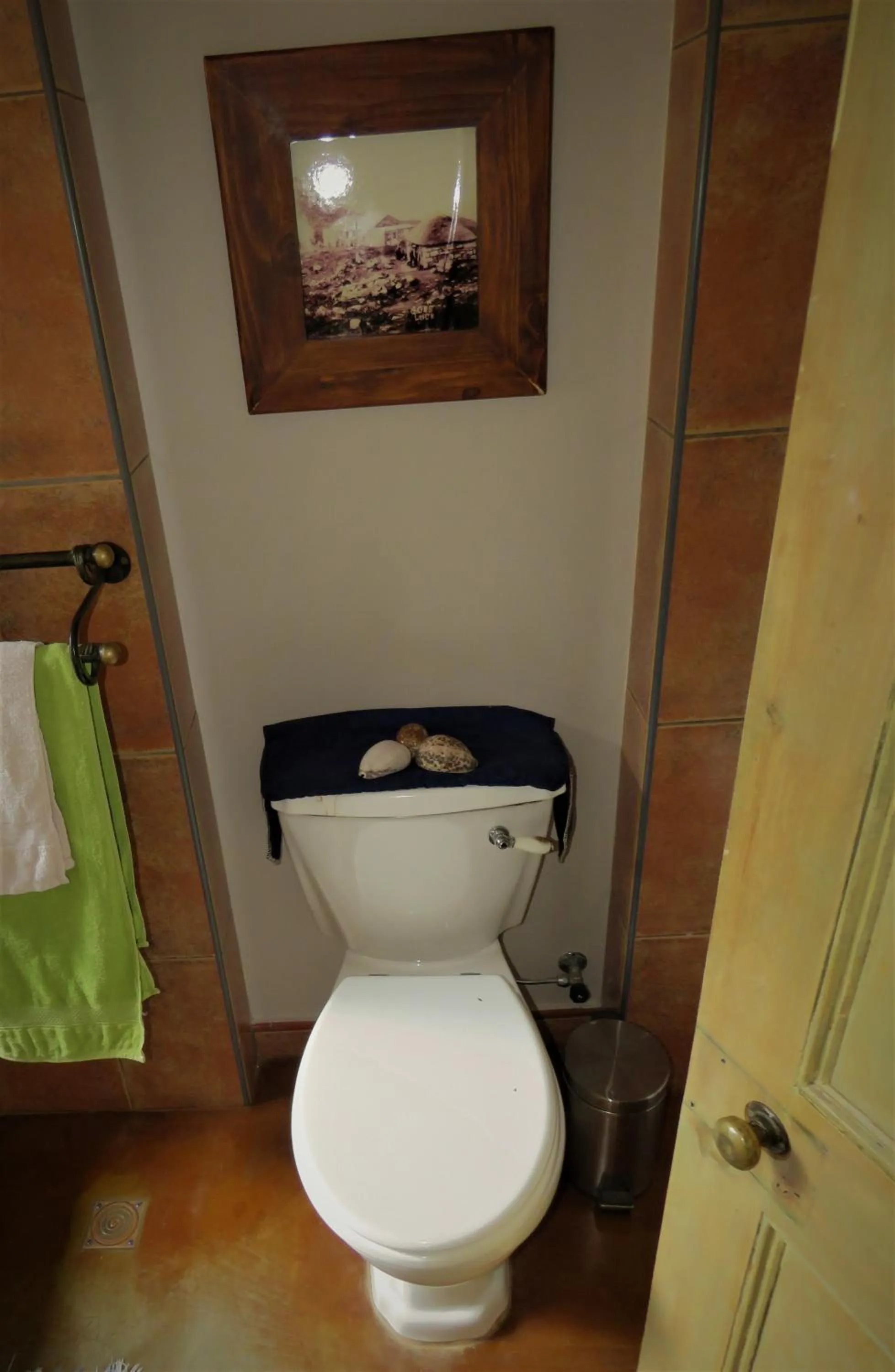 Toilet in Fountain Baths Guest Cottages