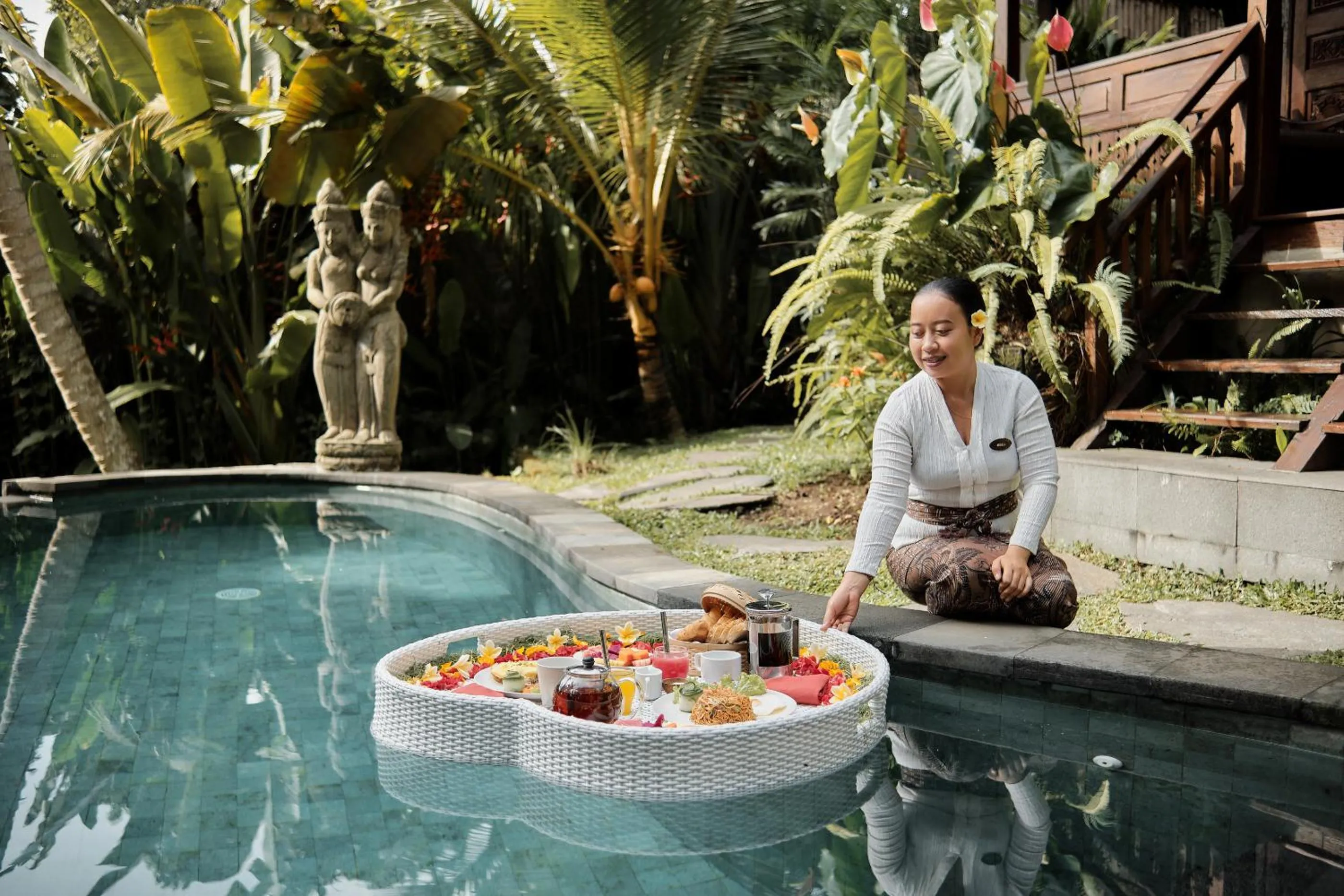 Swimming pool in Andara Ubud Villa