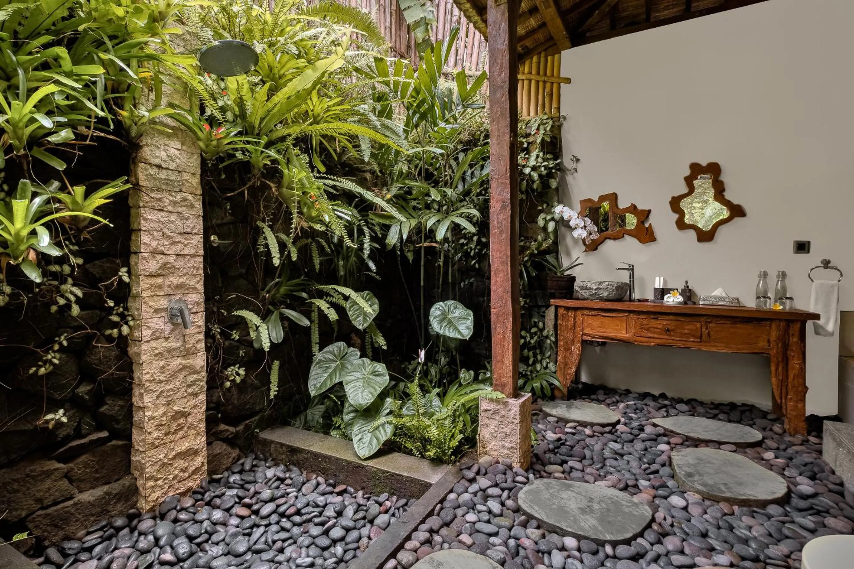 Shower in Andara Ubud Villa