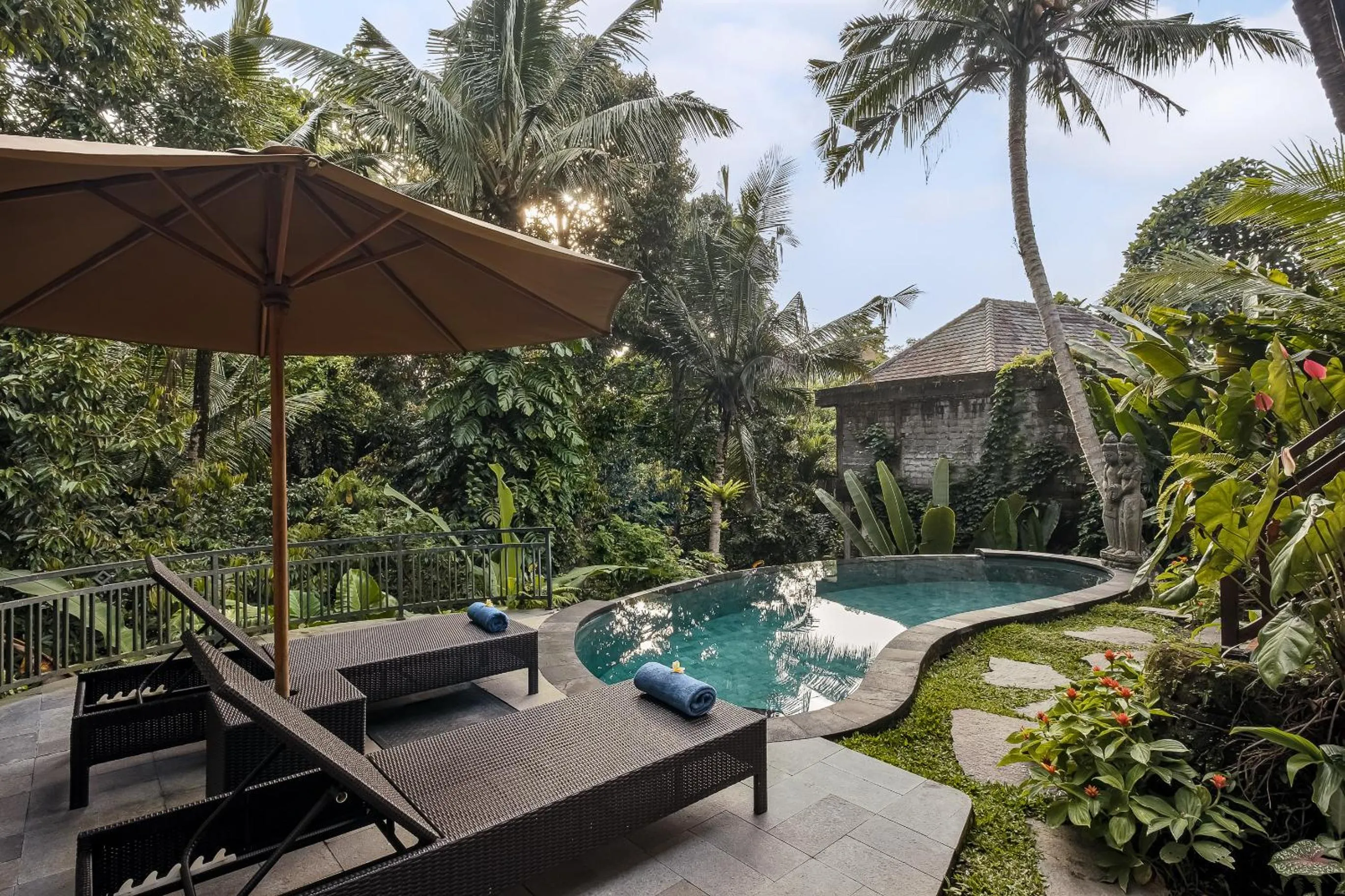 Patio in Andara Ubud Villa